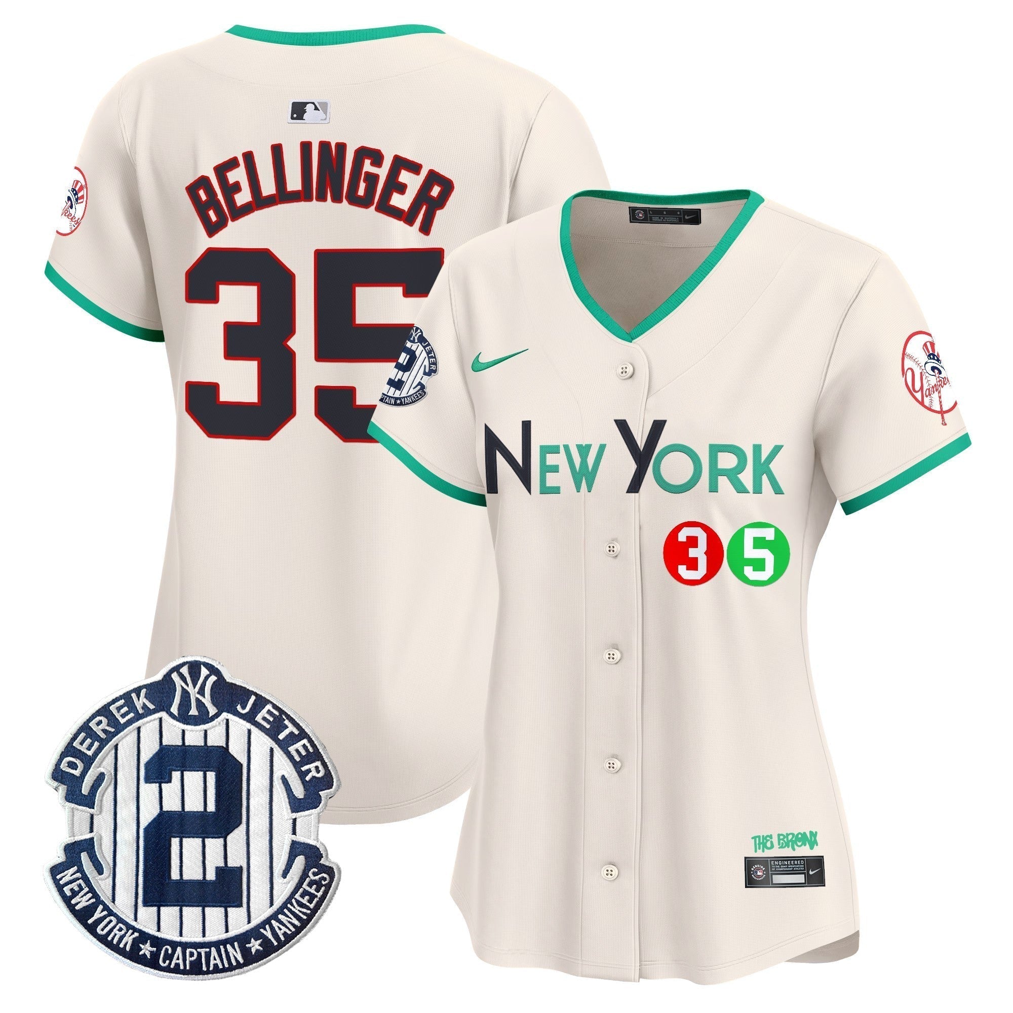 Women's NYY City Connect Vapor Premier Limited Jersey - Stitched