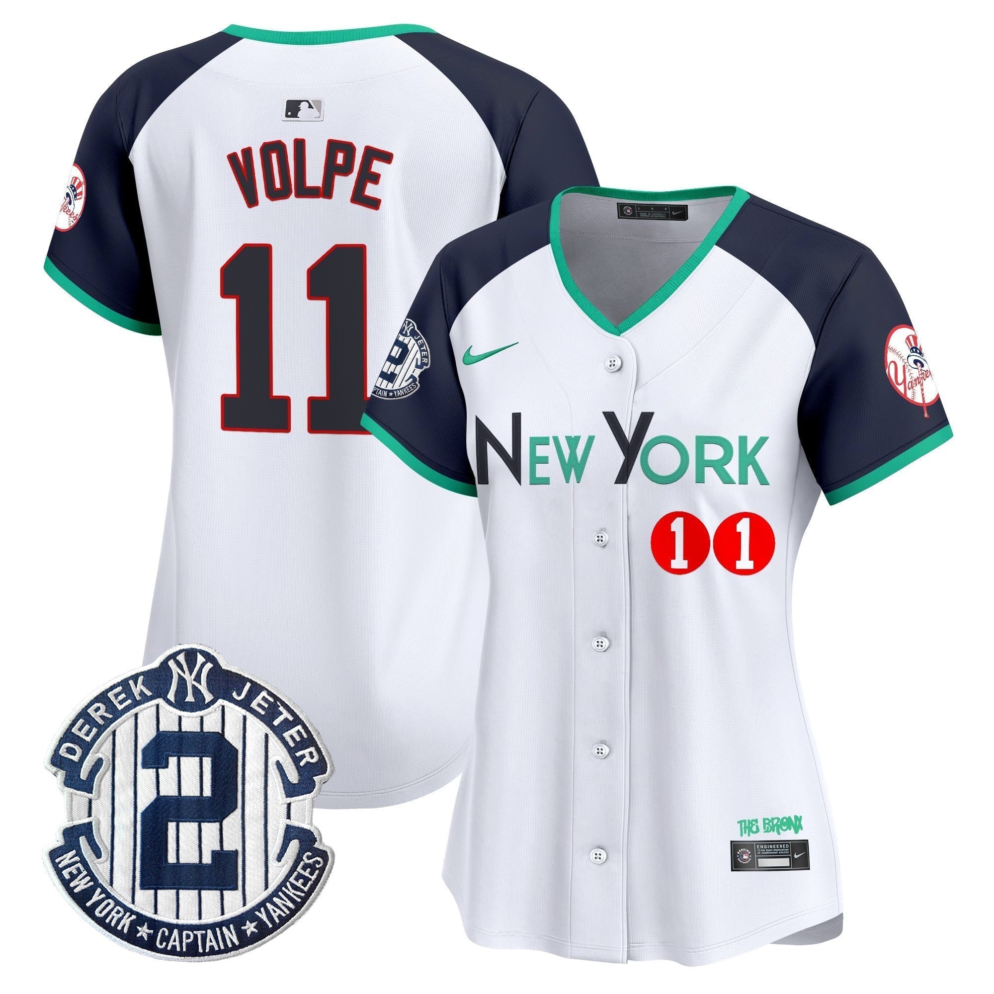 Women's NYY City Connect Vapor Premier Limited Jersey - Stitched