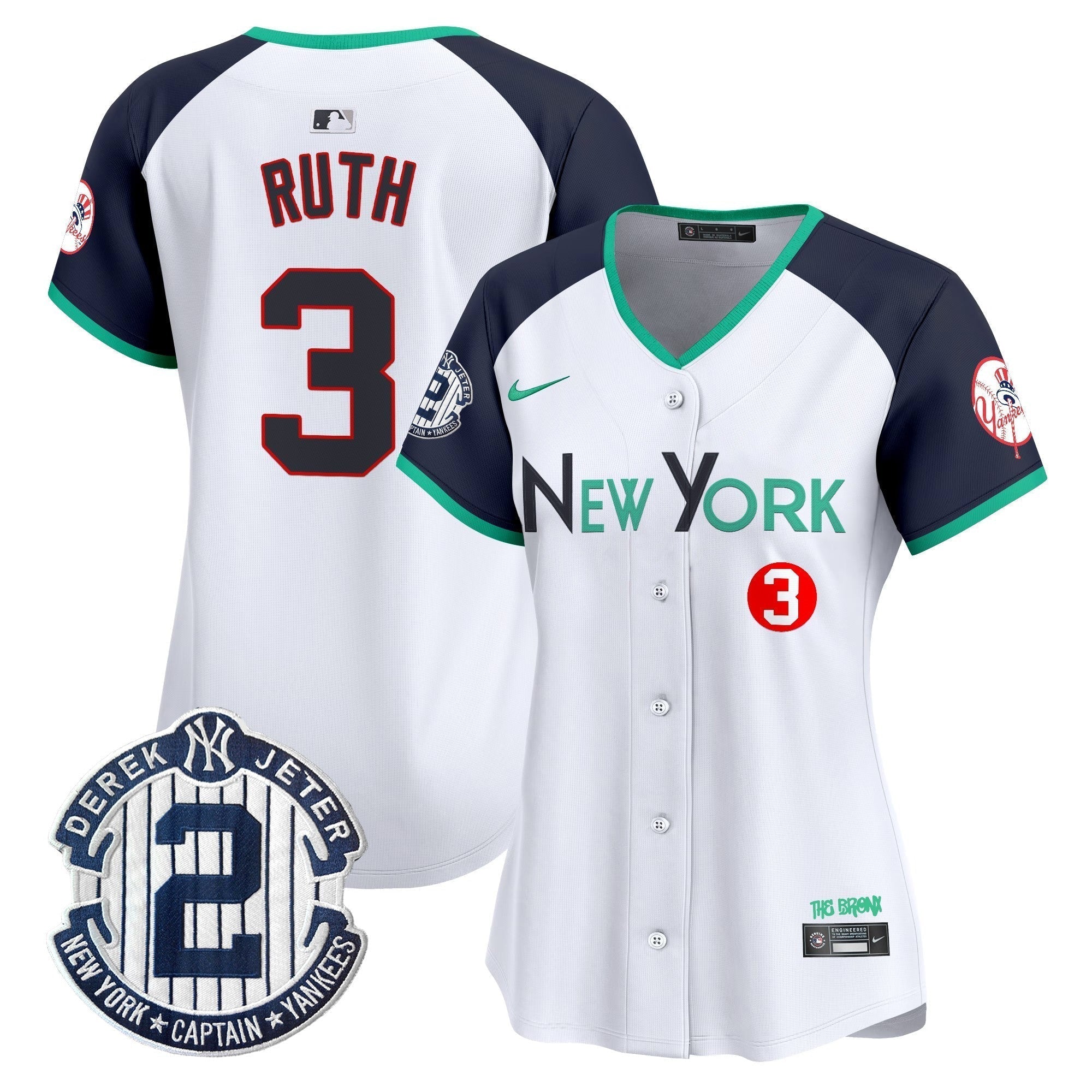 Women's NYY City Connect Vapor Premier Limited Jersey - Stitched