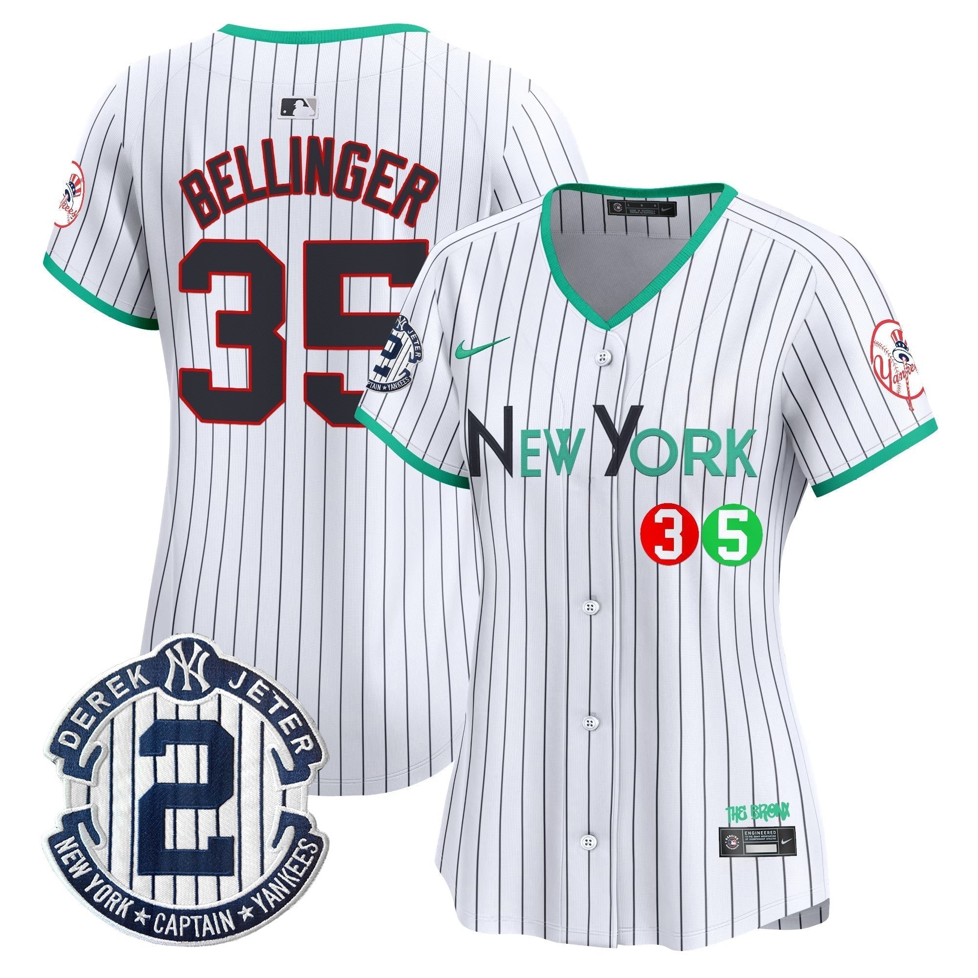 Women's NYY City Connect Vapor Premier Limited Jersey - Stitched