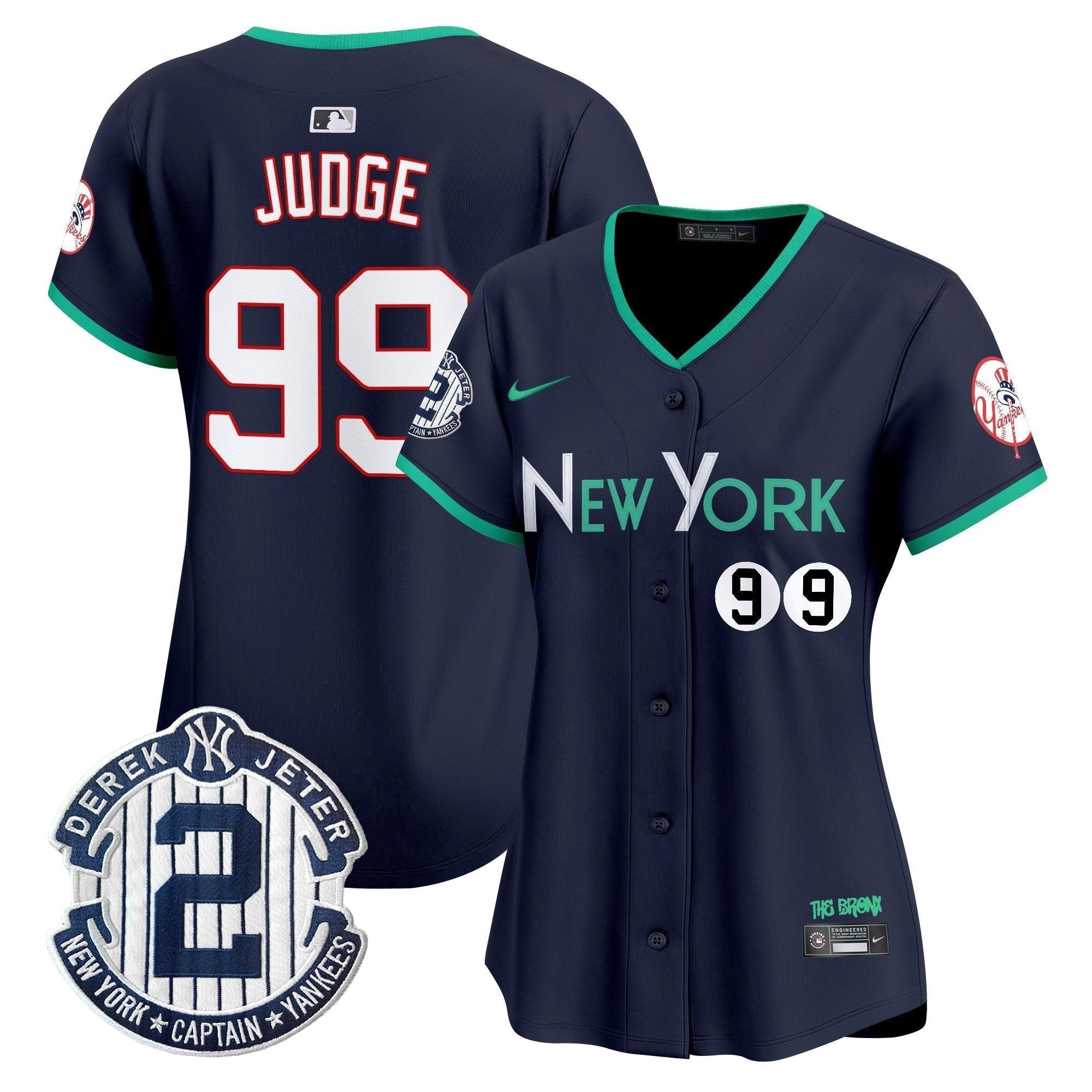 Women's NYY City Connect Vapor Premier Limited Jersey - Stitched