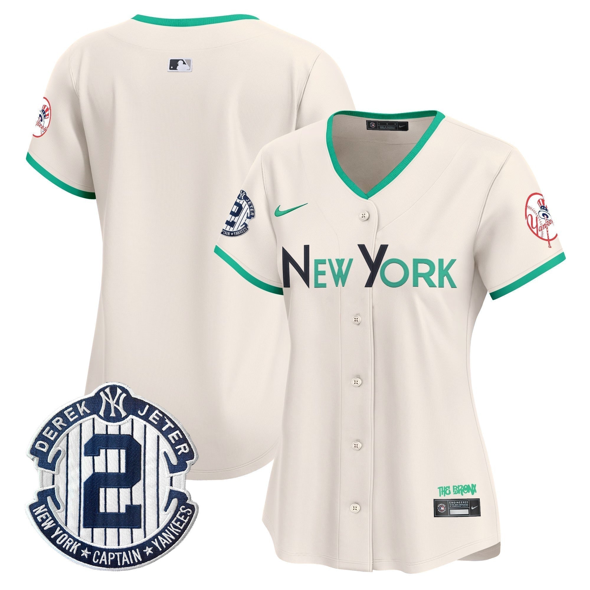 Women's NYY City Connect Vapor Premier Limited Jersey - Stitched