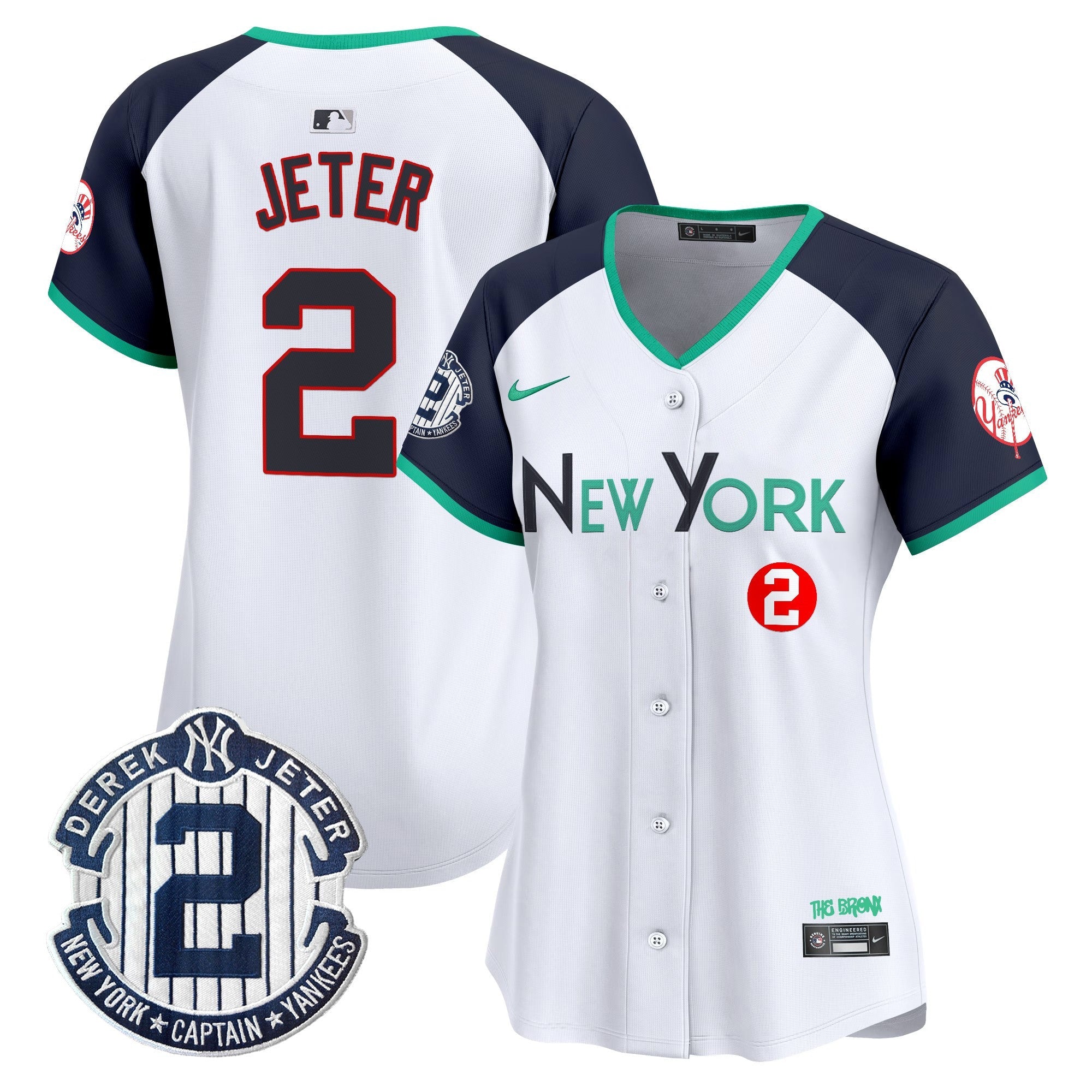 Women's NYY City Connect Vapor Premier Limited Jersey - Stitched