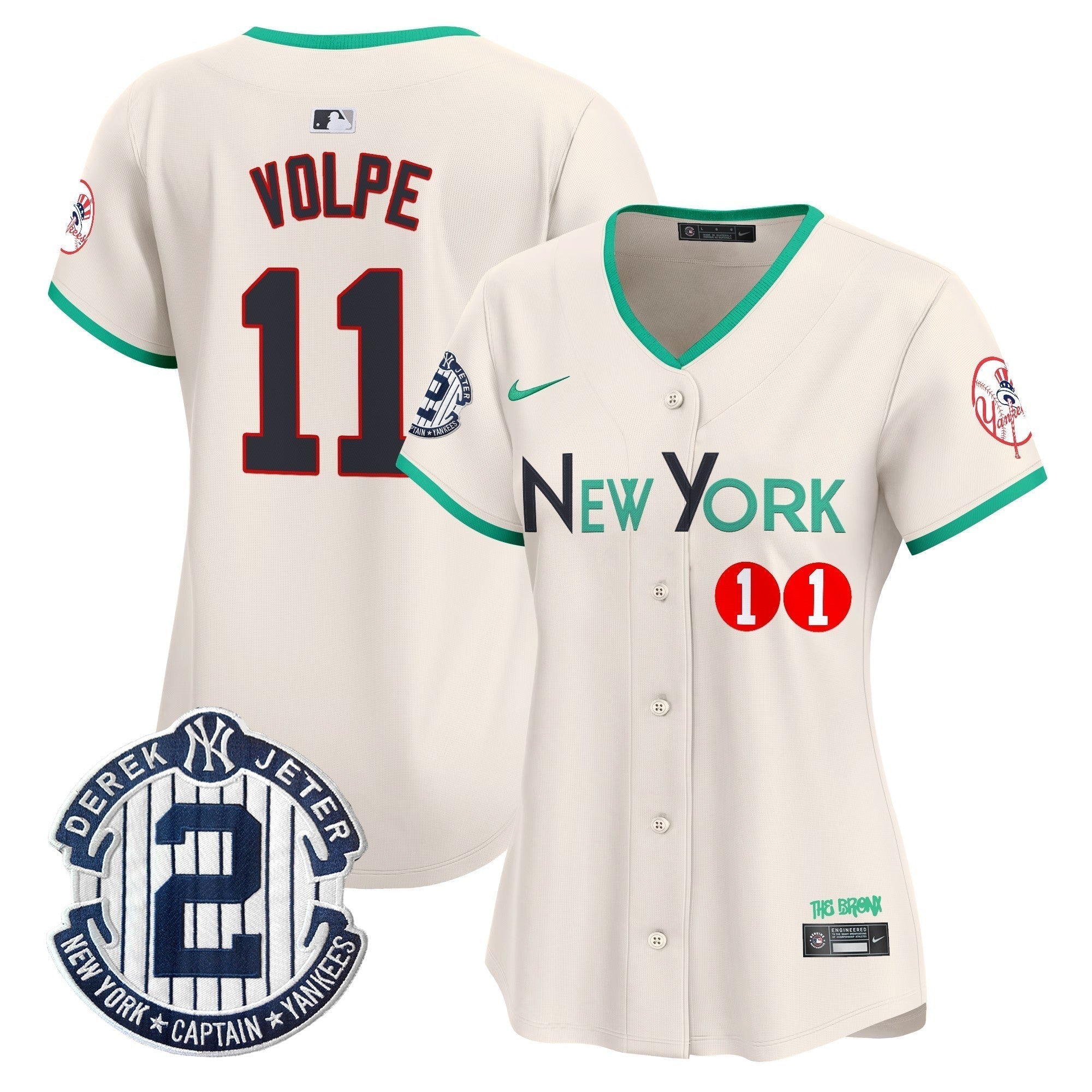 Women's NYY City Connect Vapor Premier Limited Jersey - Stitched