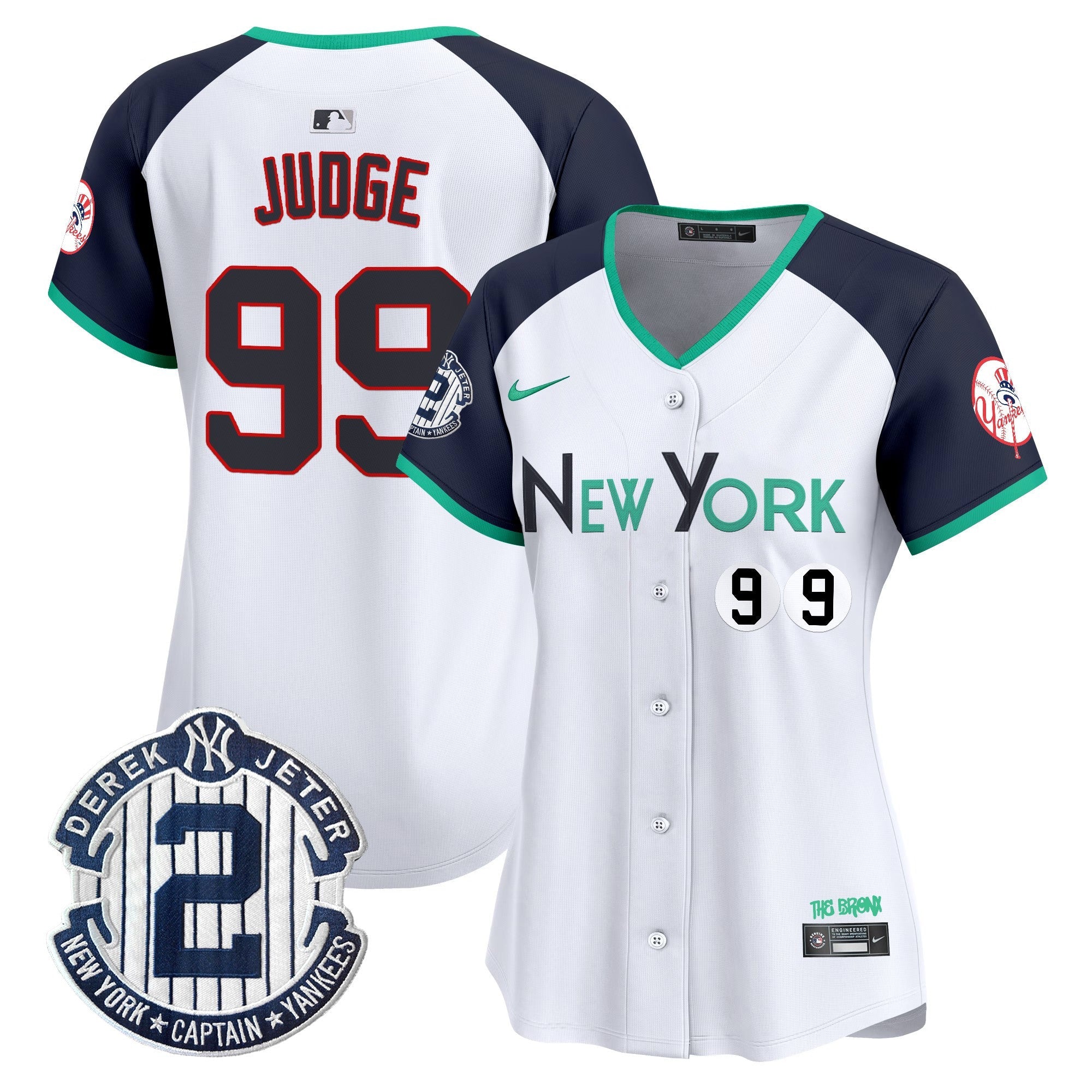 Women's NYY City Connect Vapor Premier Limited Jersey - Stitched
