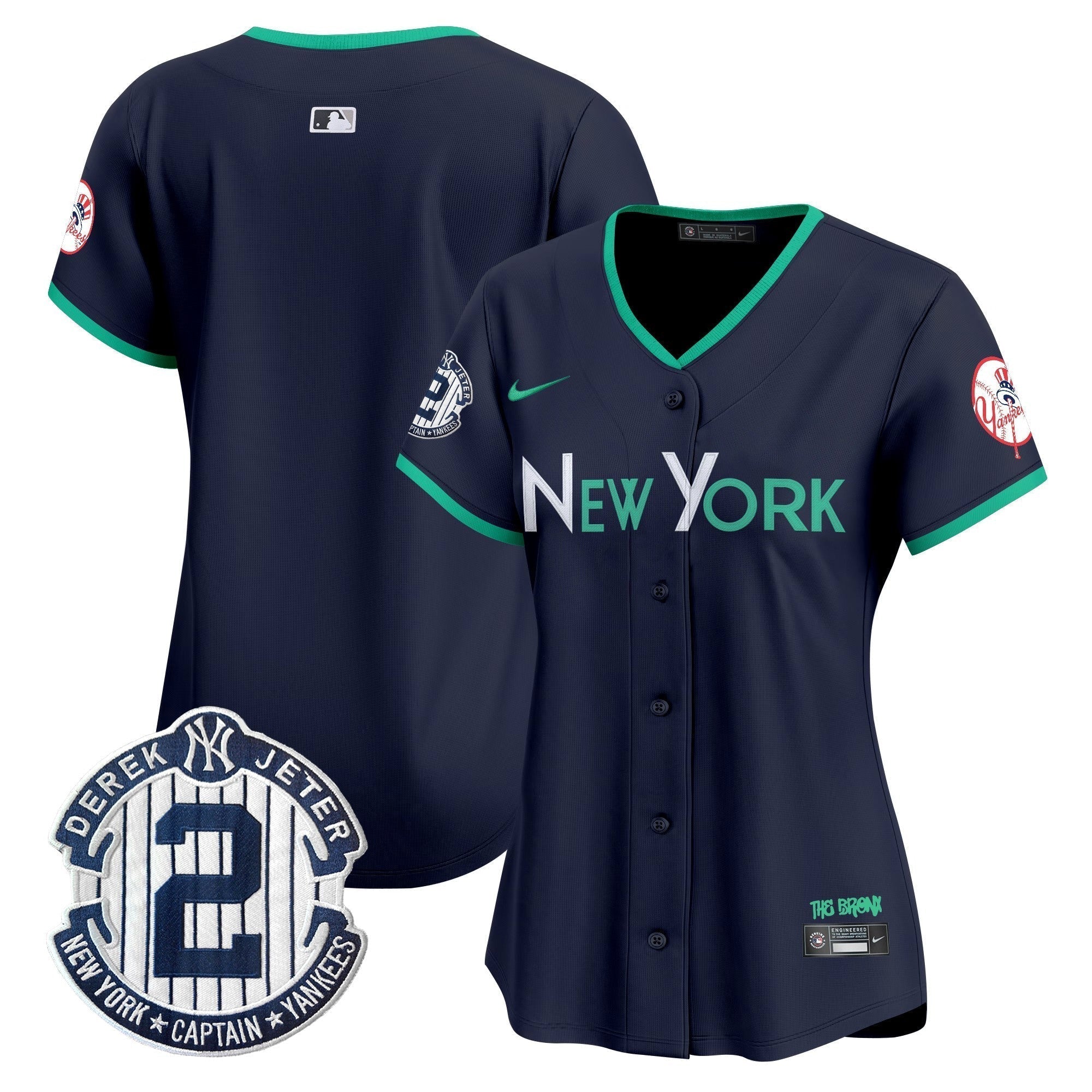 Women's NYY City Connect Vapor Premier Limited Jersey - Stitched