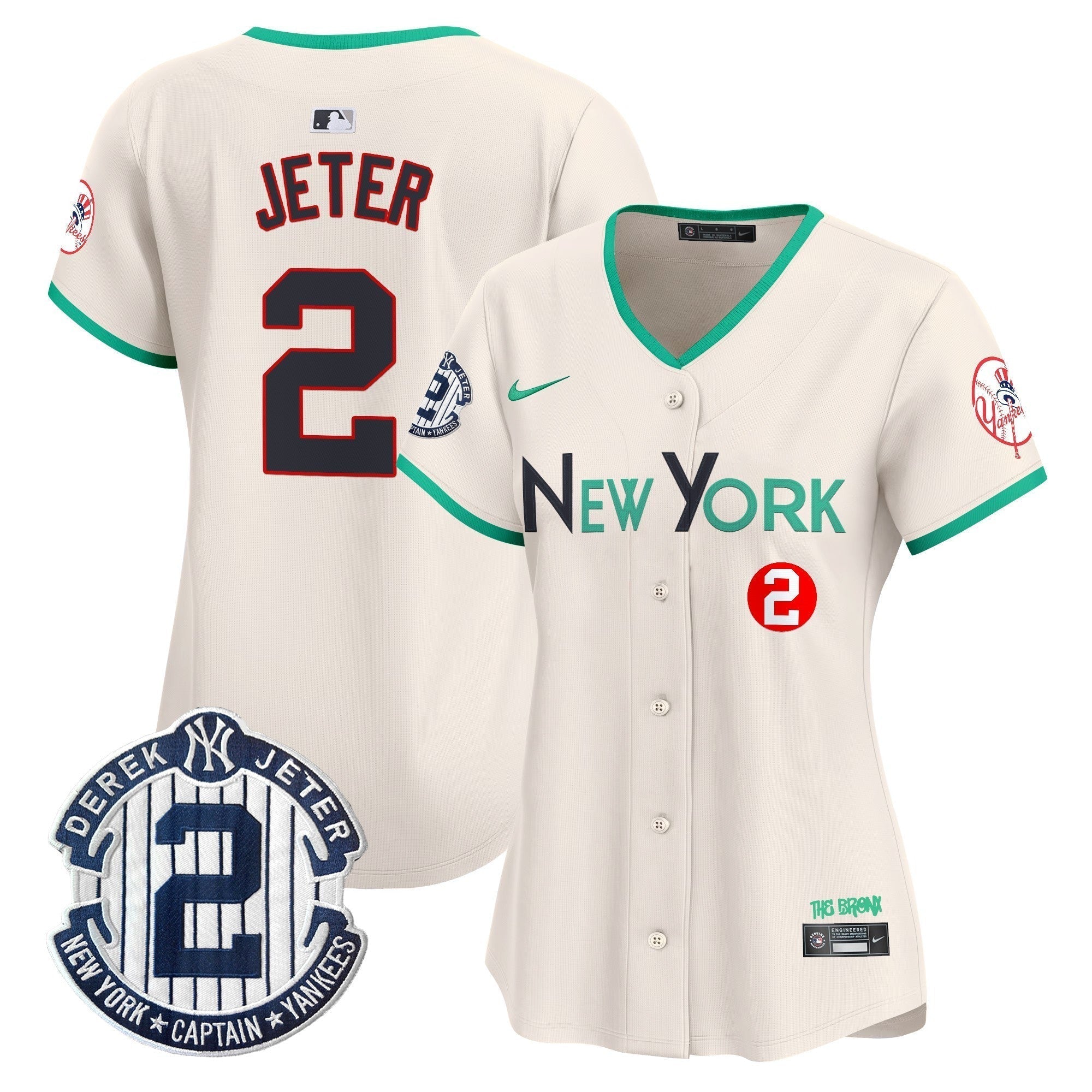 Women's NYY City Connect Vapor Premier Limited Jersey - Stitched