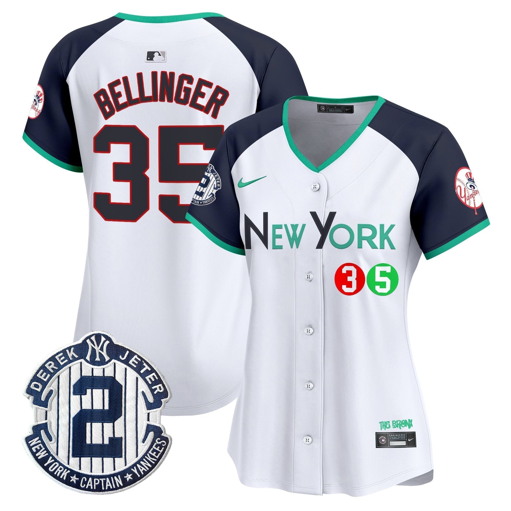 Women's NYY City Connect Vapor Premier Limited Jersey - Stitched