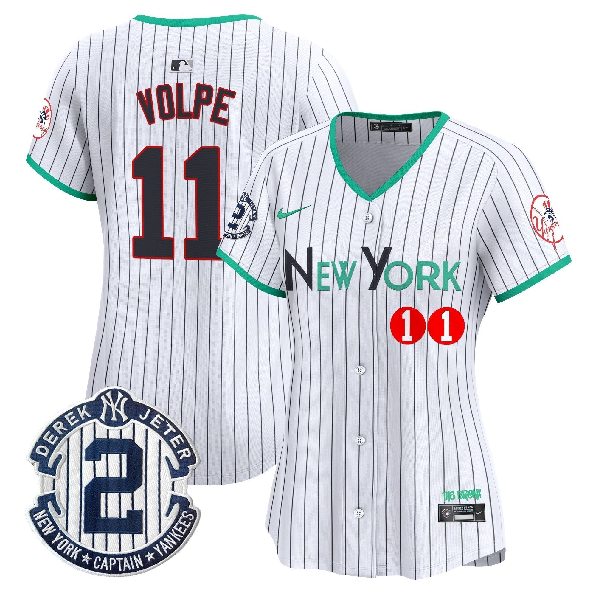 Women's NYY City Connect Vapor Premier Limited Jersey - Stitched