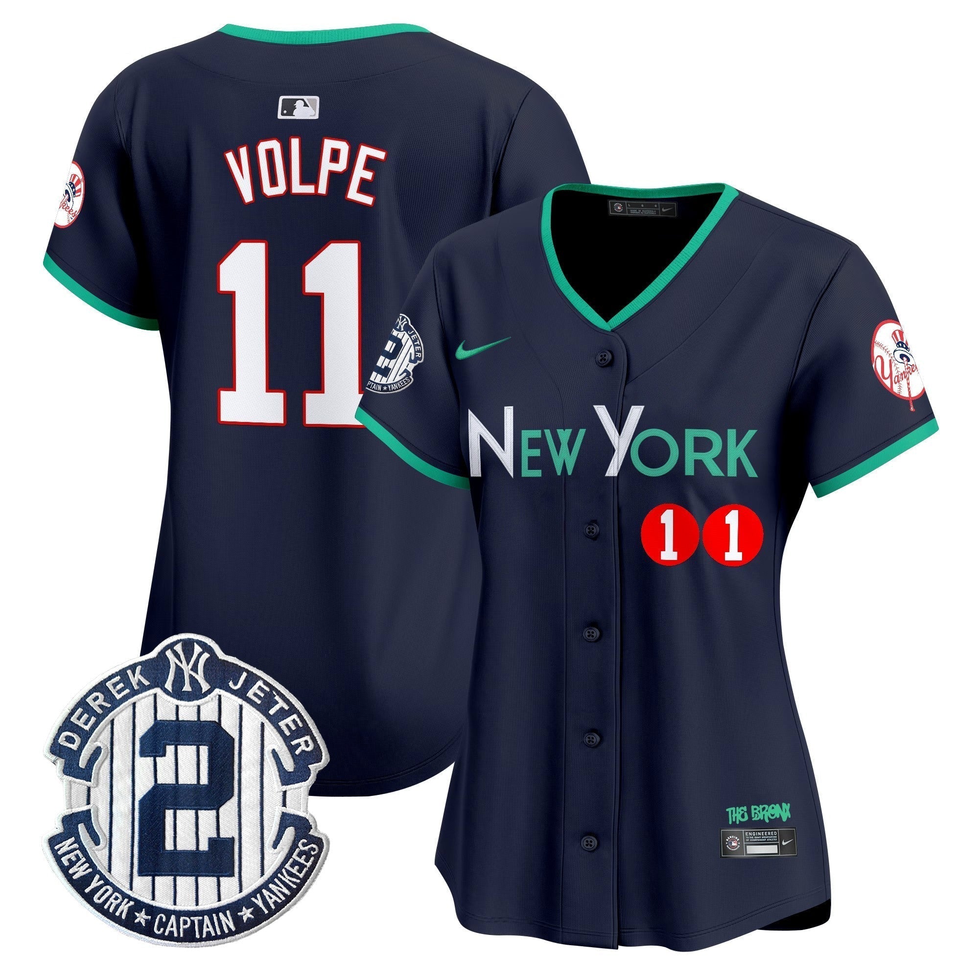Women's NYY City Connect Vapor Premier Limited Jersey - Stitched