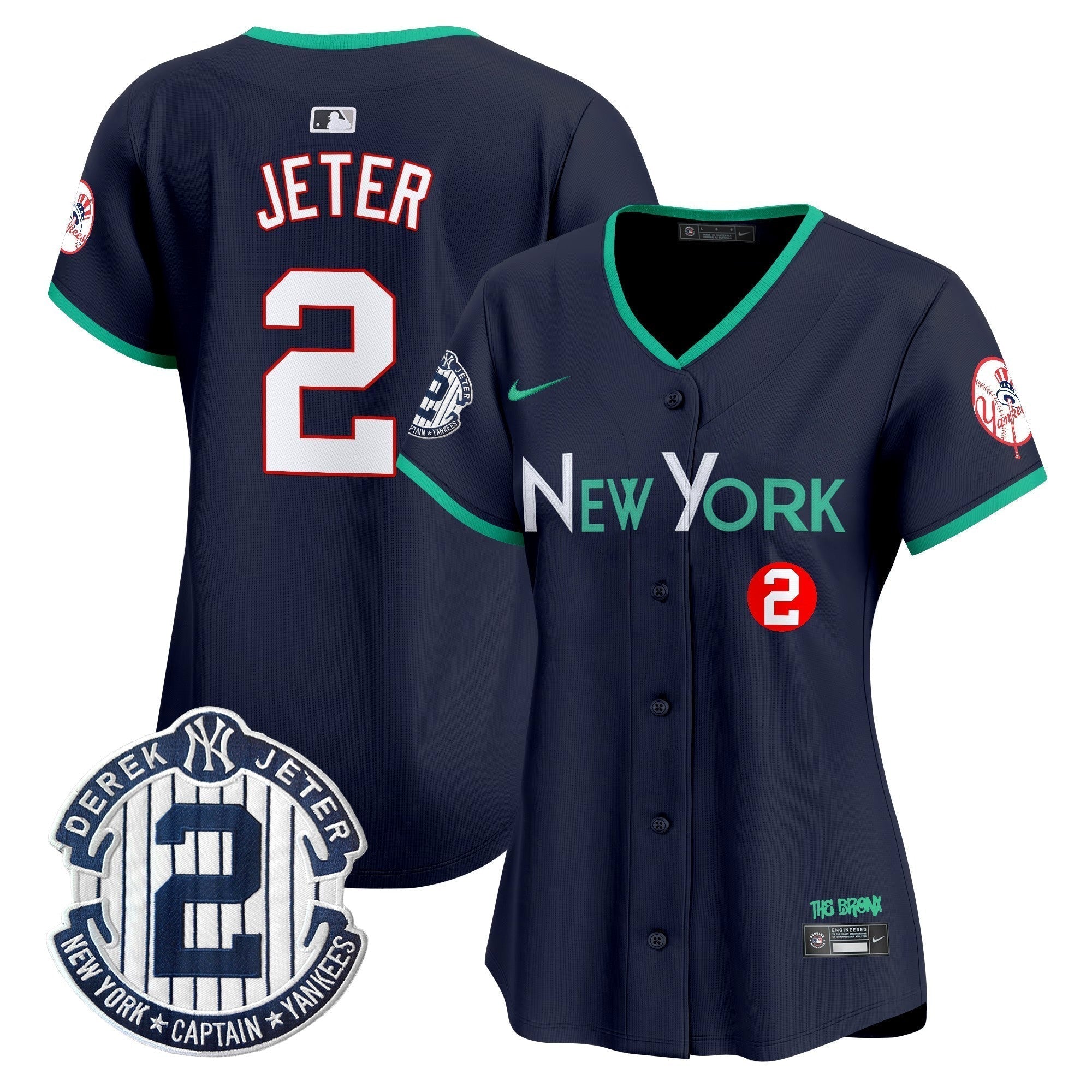 Women's NYY City Connect Vapor Premier Limited Jersey - Stitched