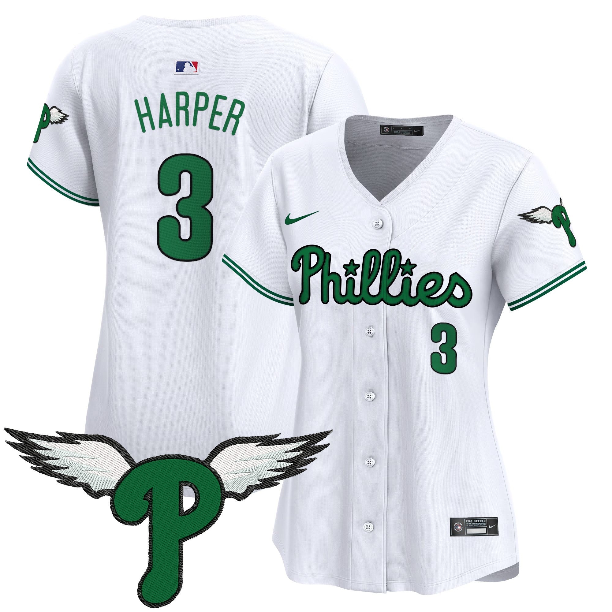 Women's PHI 2025 Vapor Premier Limited Jersey - Stitched