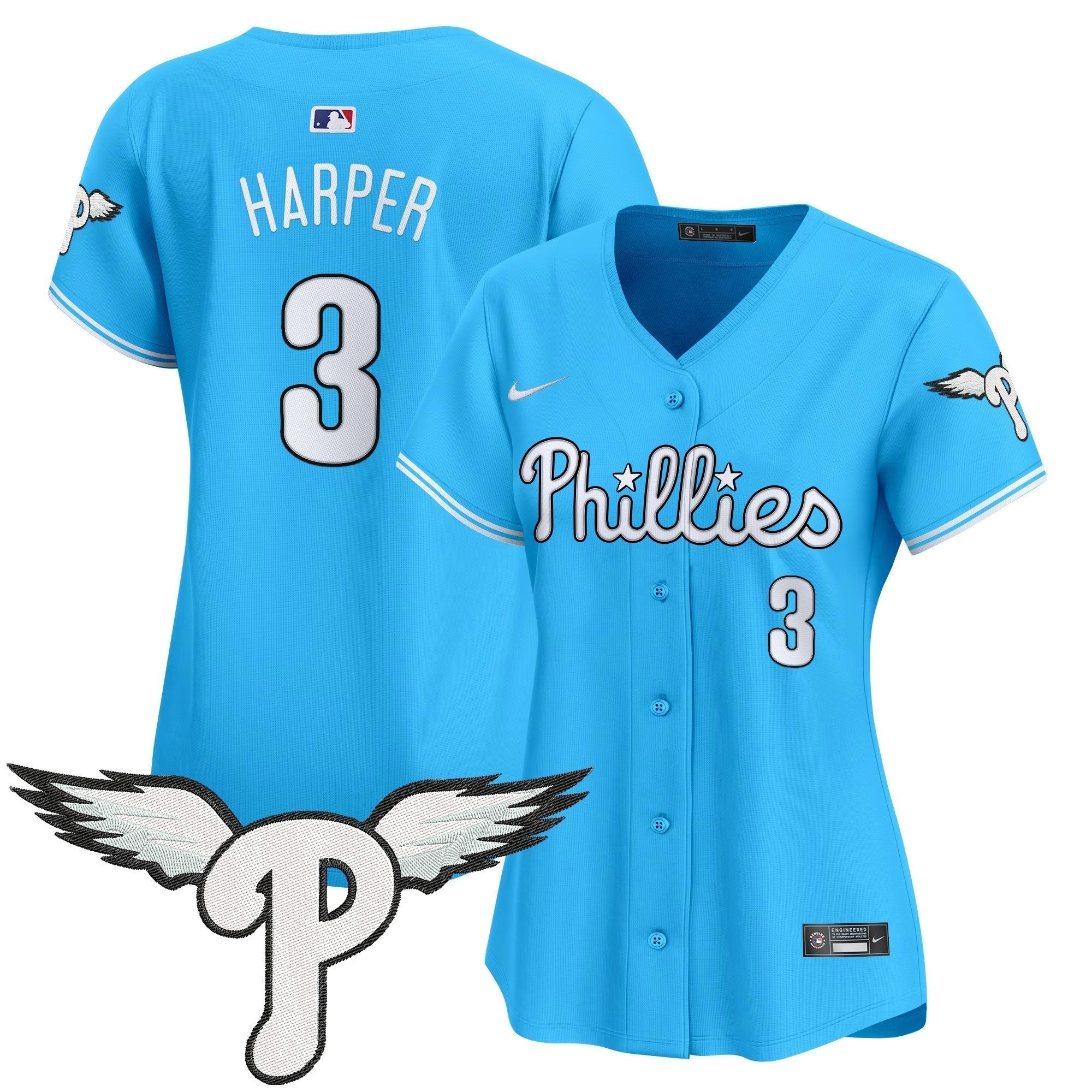 Women's PHI 2025 Vapor Premier Limited Jersey - Stitched