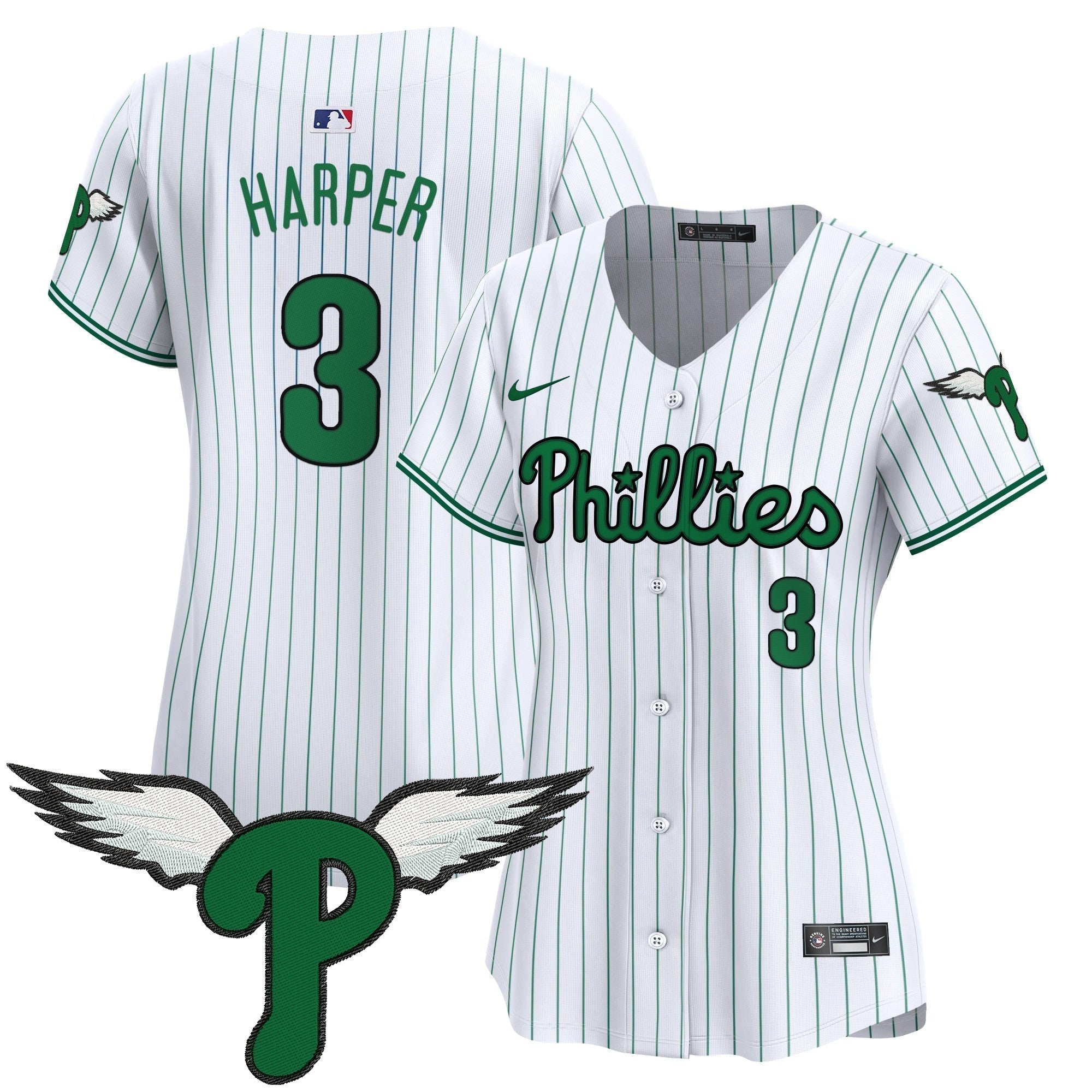 Women's PHI 2025 Vapor Premier Limited Jersey - Stitched