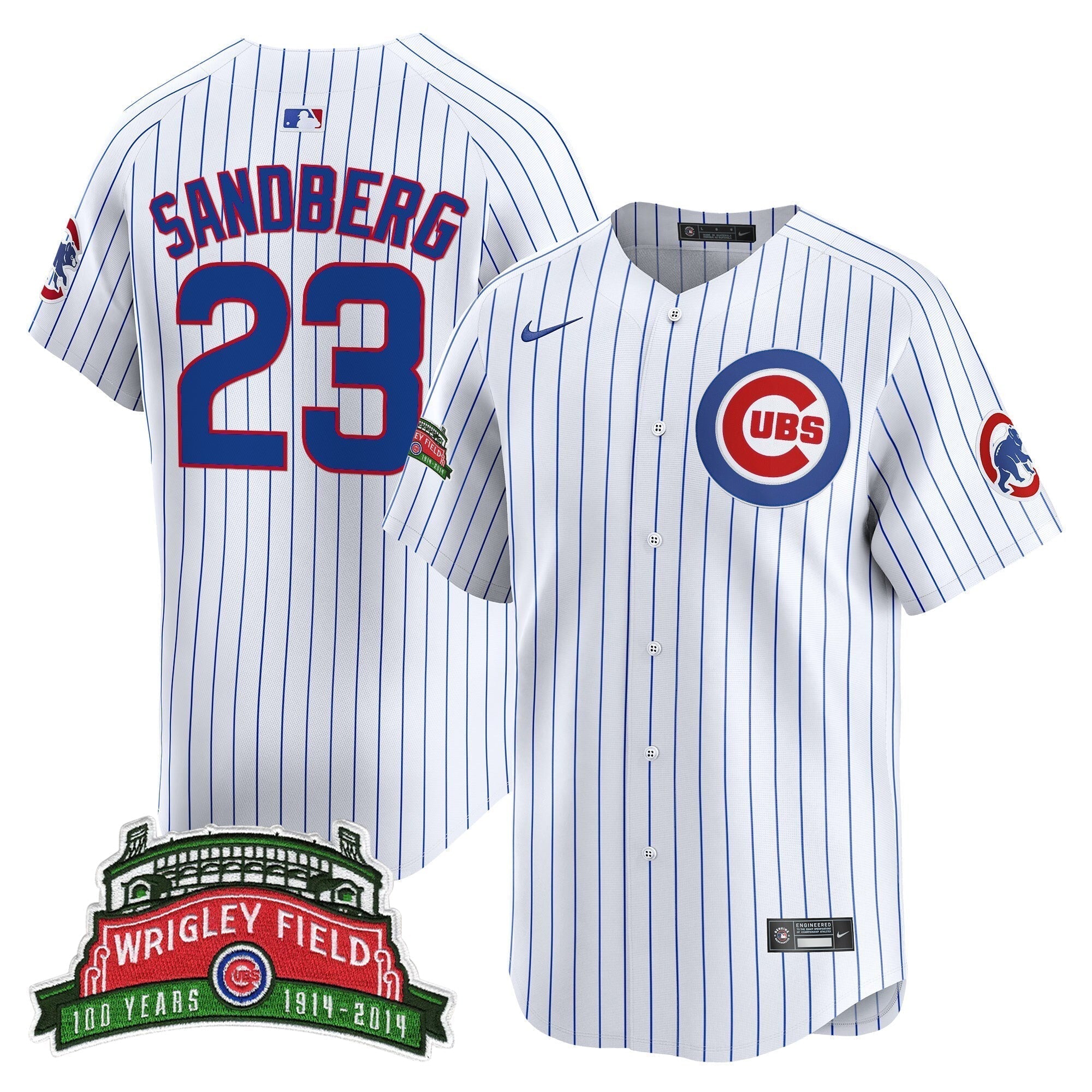 CHC Wrigley Field Style Vapor Premier Limited Jersey - Stitched