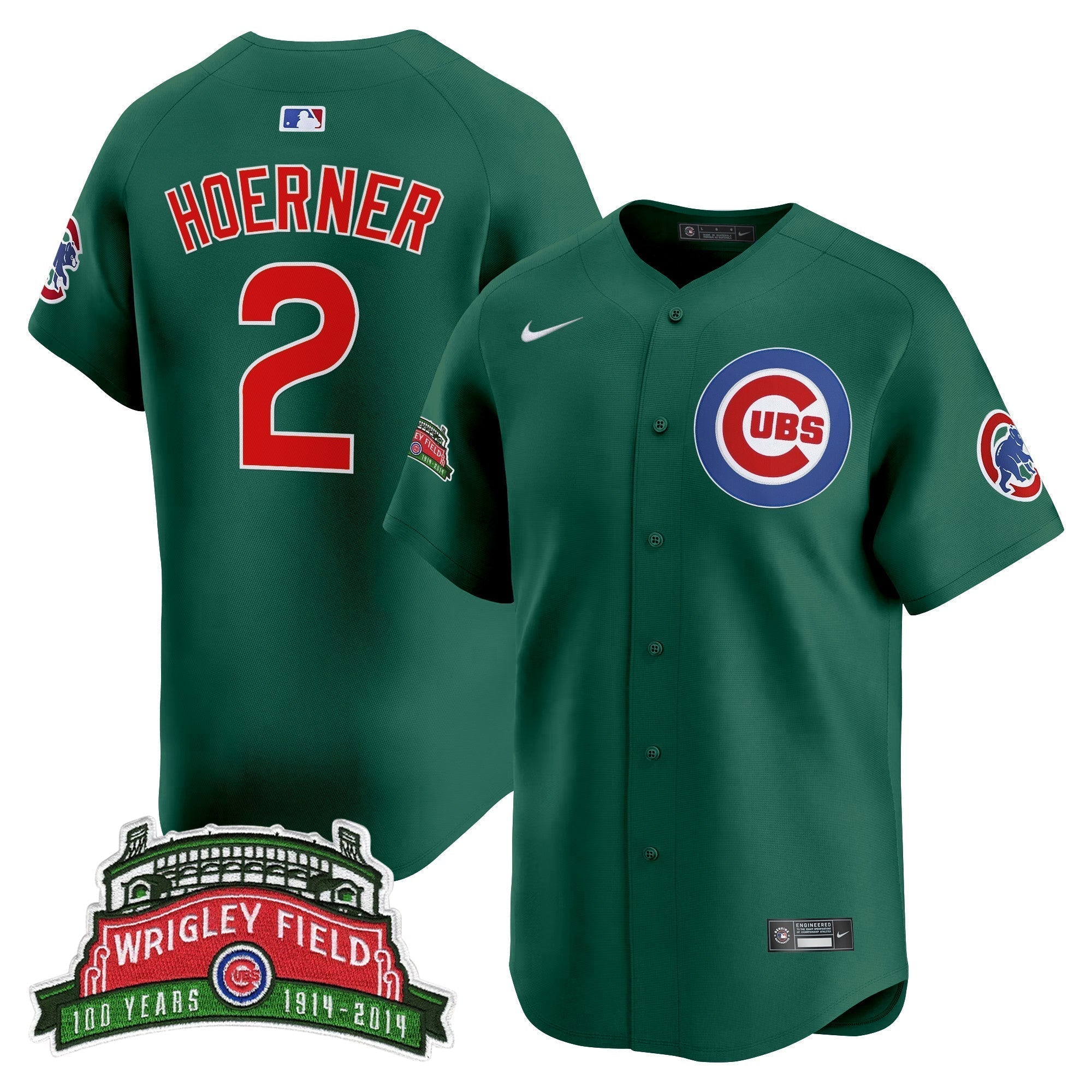 CHC Wrigley Field Style Vapor Premier Limited Jersey - Stitched