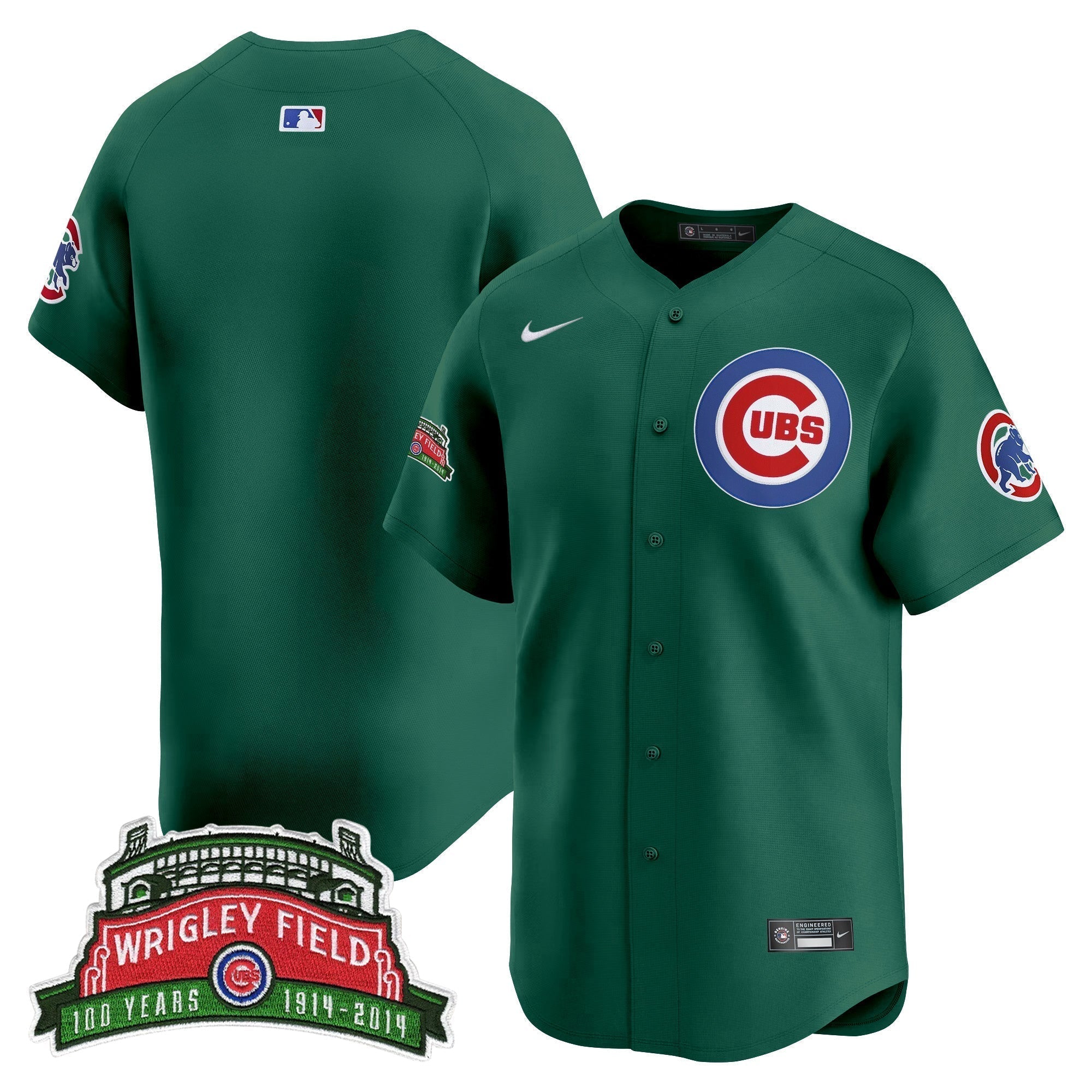 CHC Wrigley Field Style Vapor Premier Limited Jersey - Stitched