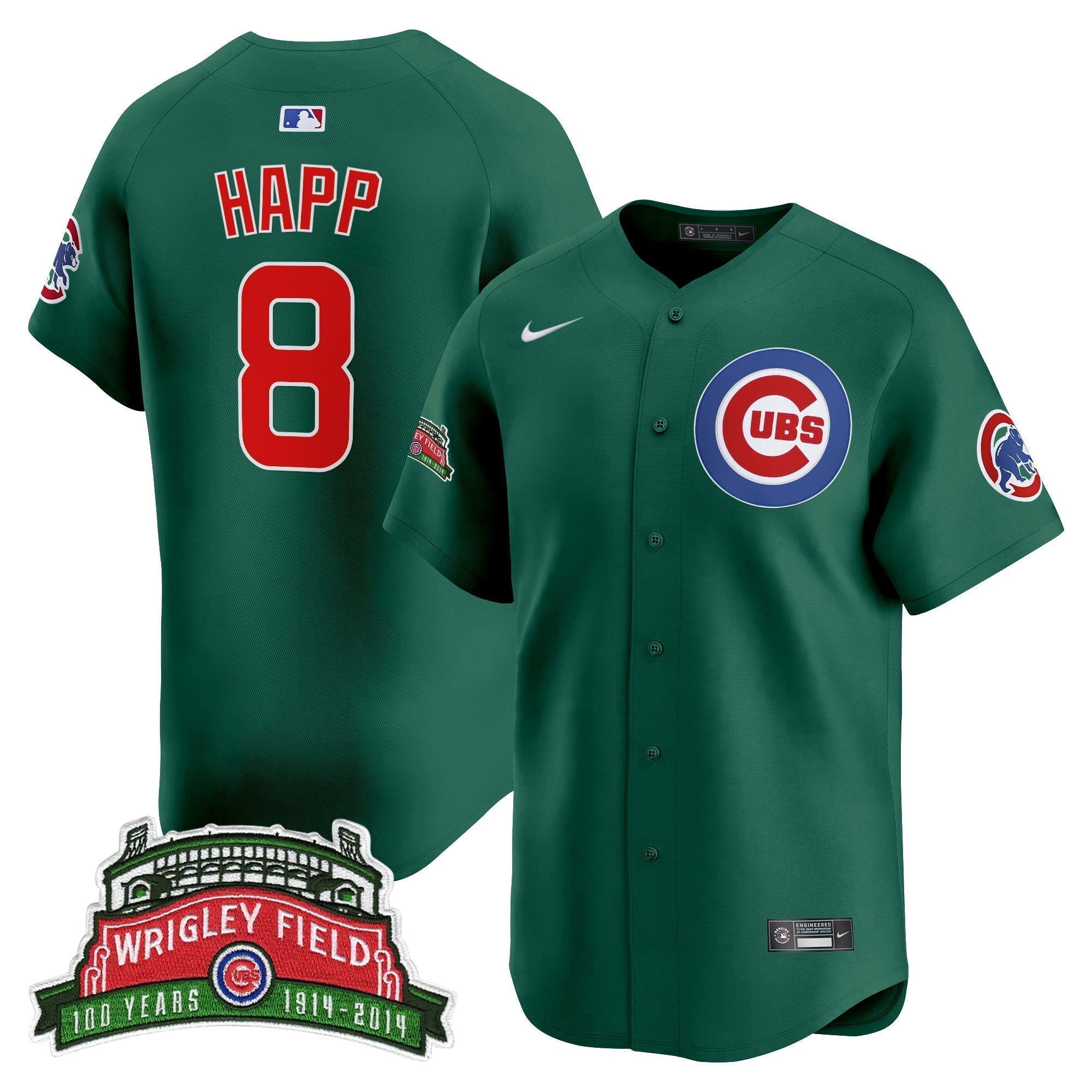 CHC Wrigley Field Style Vapor Premier Limited Jersey - Stitched
