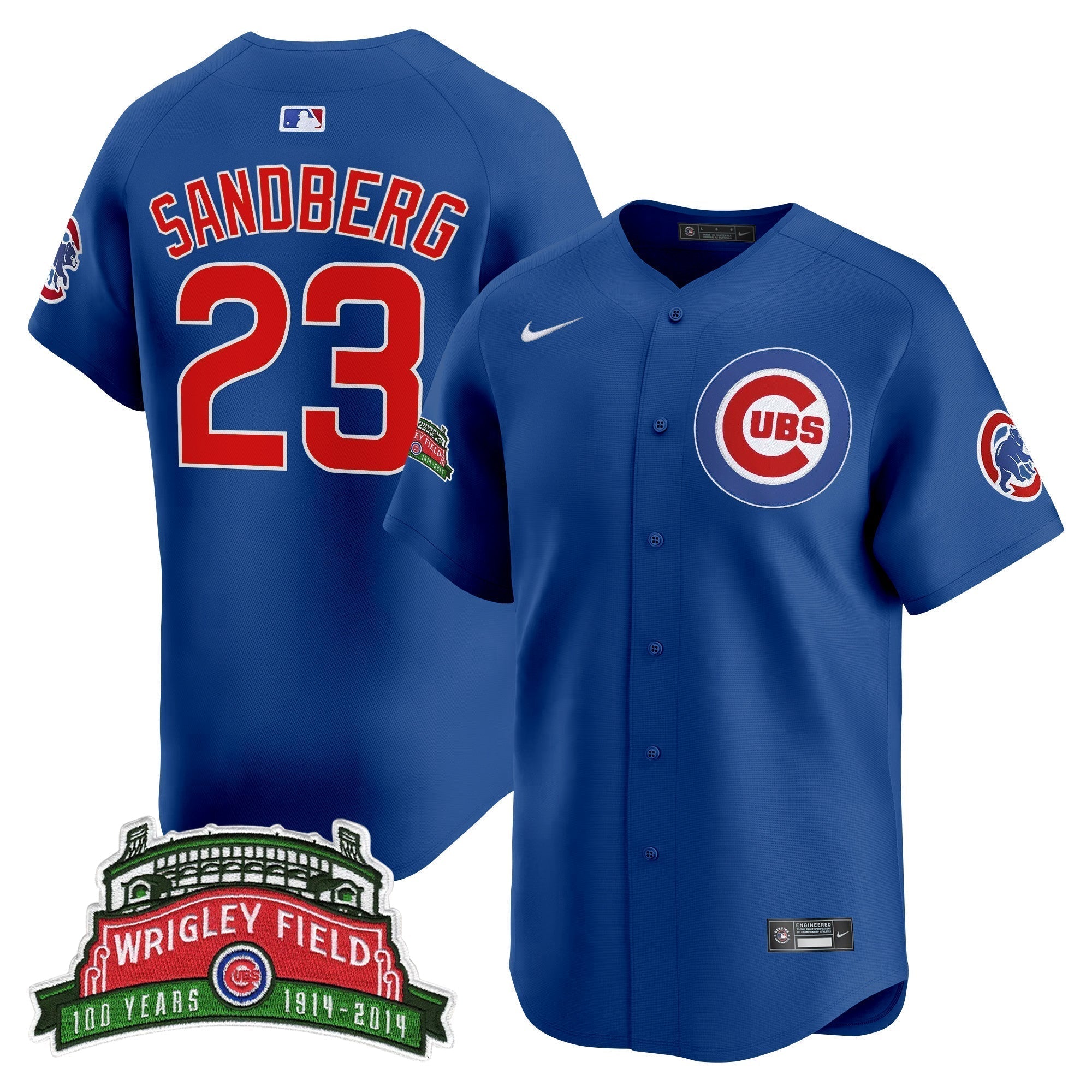 CHC Wrigley Field Style Vapor Premier Limited Jersey - Stitched