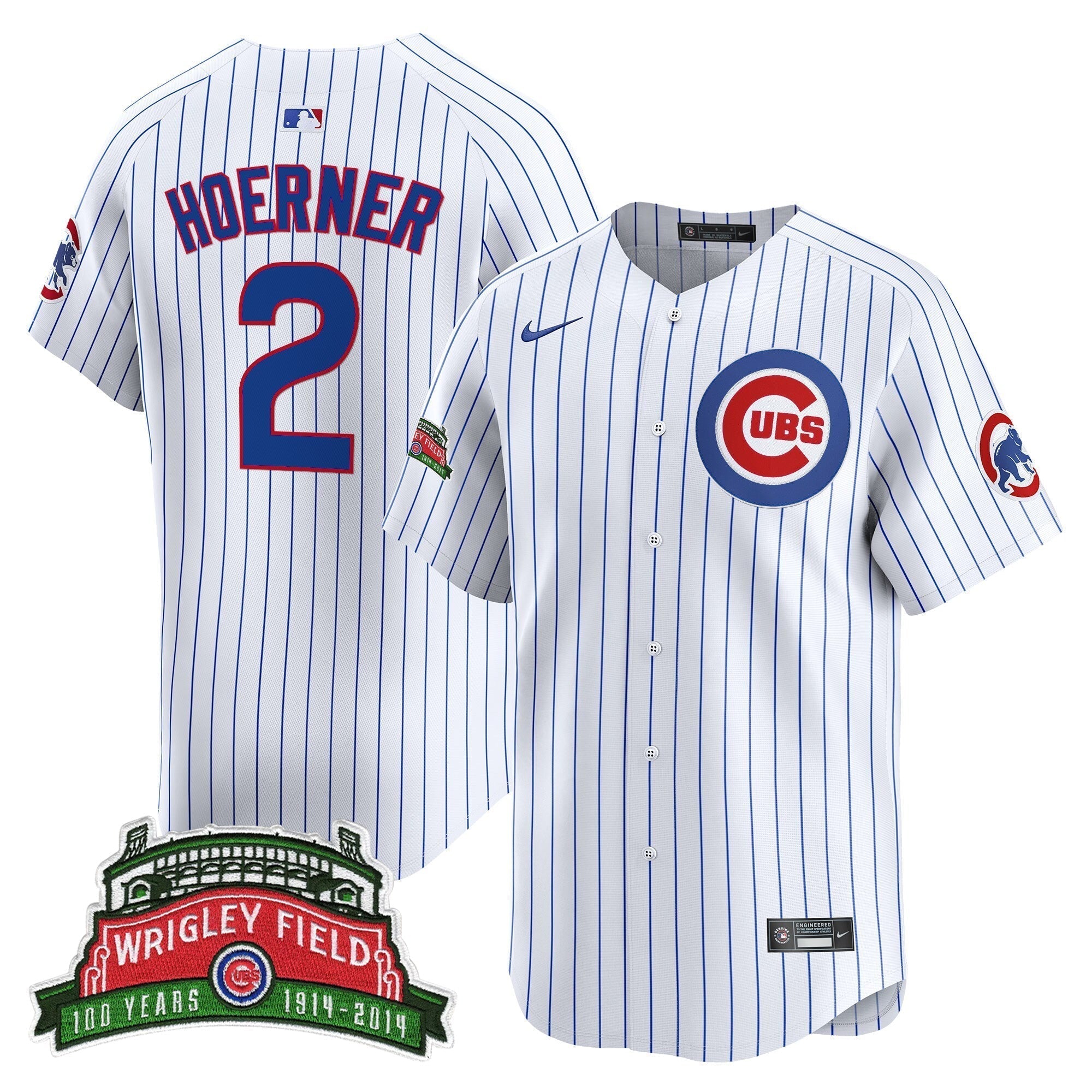CHC Wrigley Field Style Vapor Premier Limited Jersey - Stitched