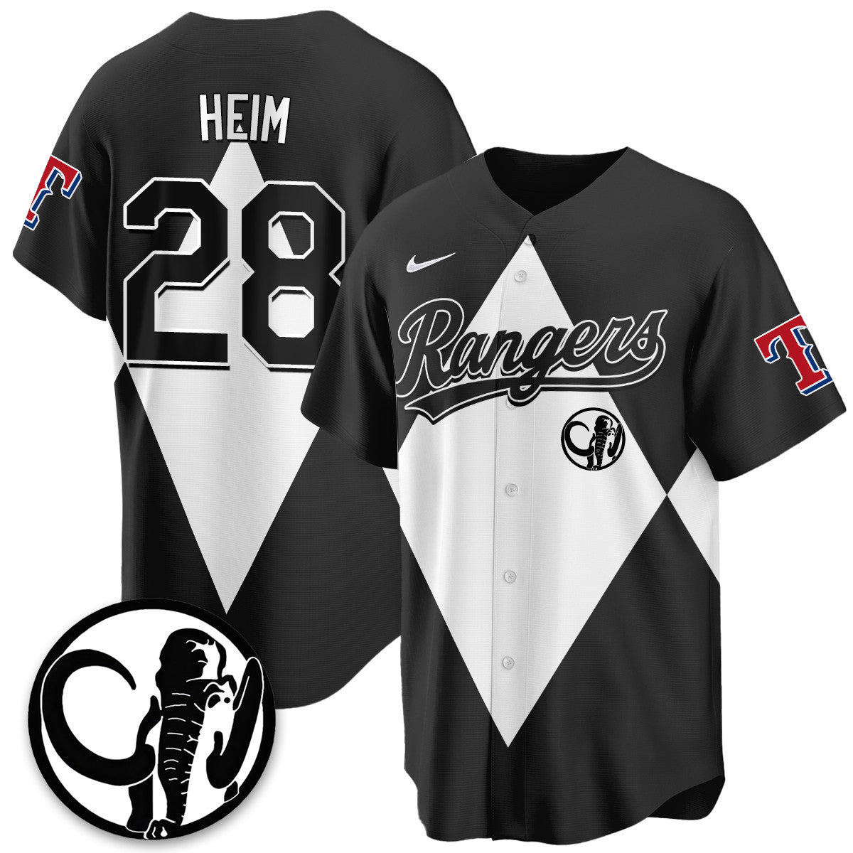 TEX Power Rangers Limited Jersey - Stitched