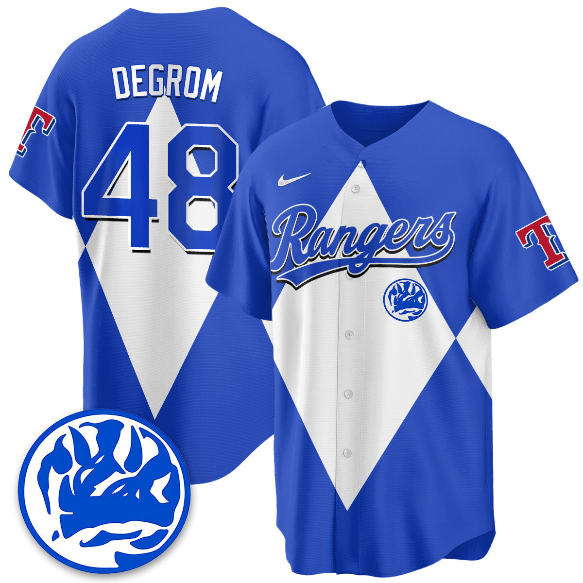 TEX Power Rangers Limited Jersey - Stitched