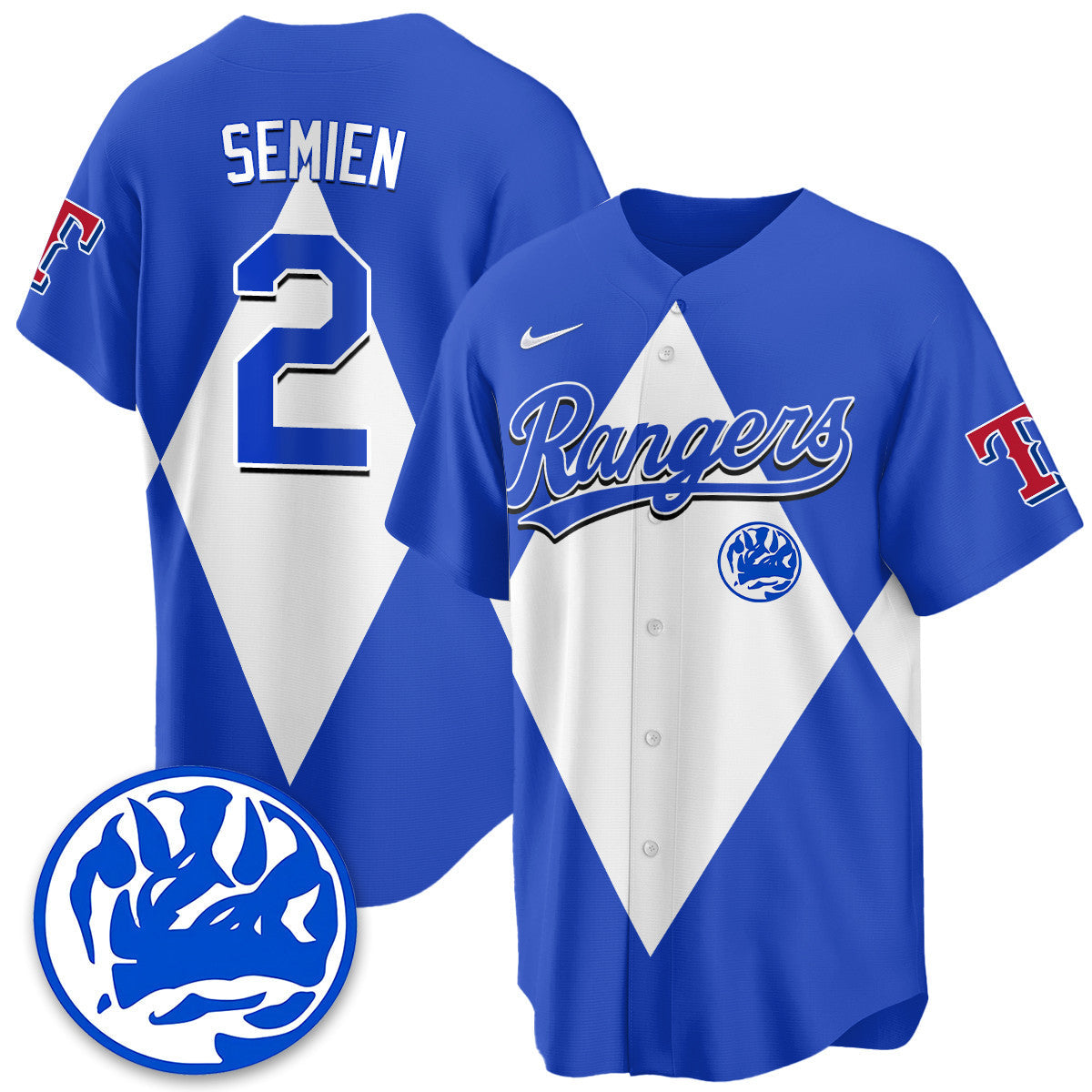 TEX Power Rangers Limited Jersey - Stitched