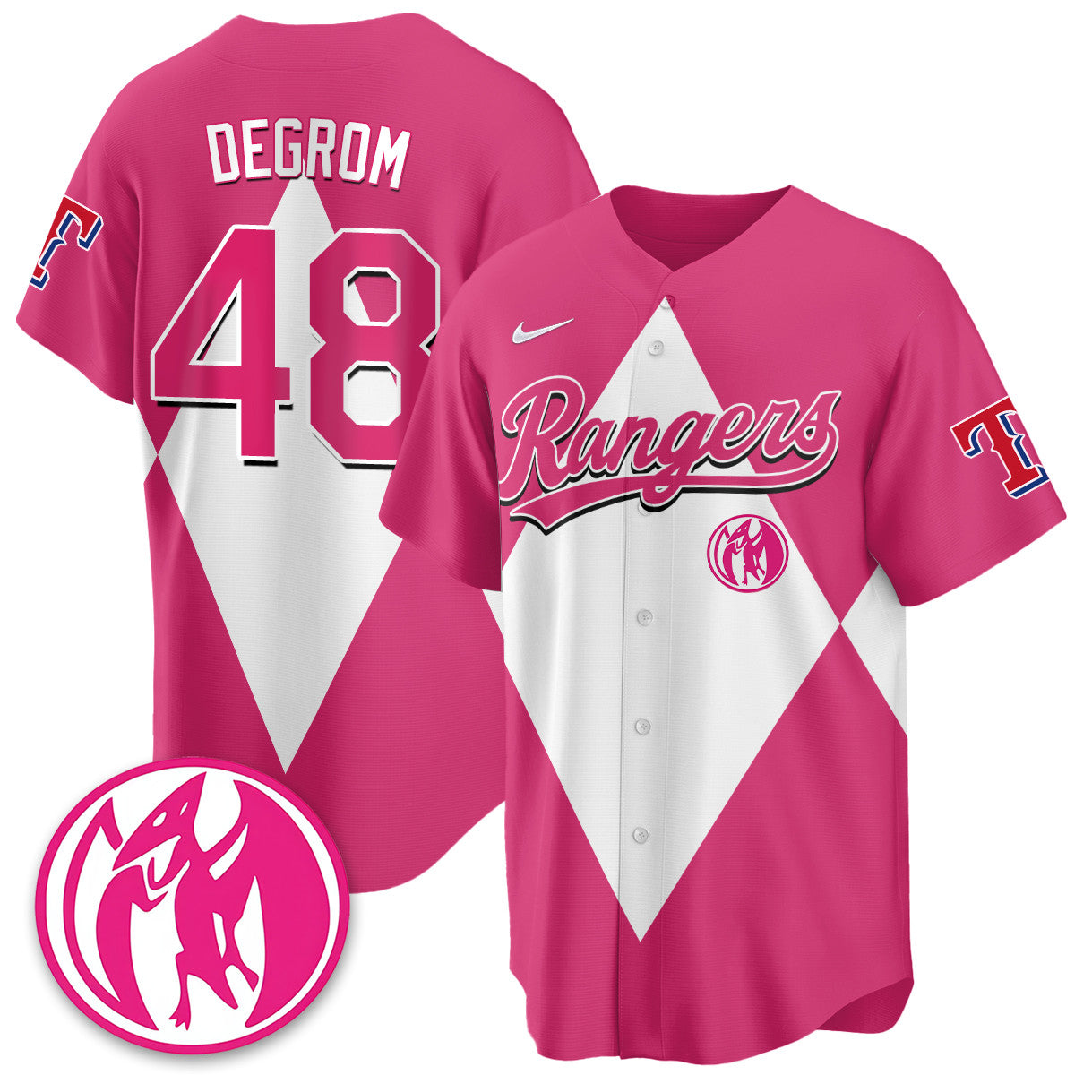 TEX Power Rangers Limited Jersey - Stitched