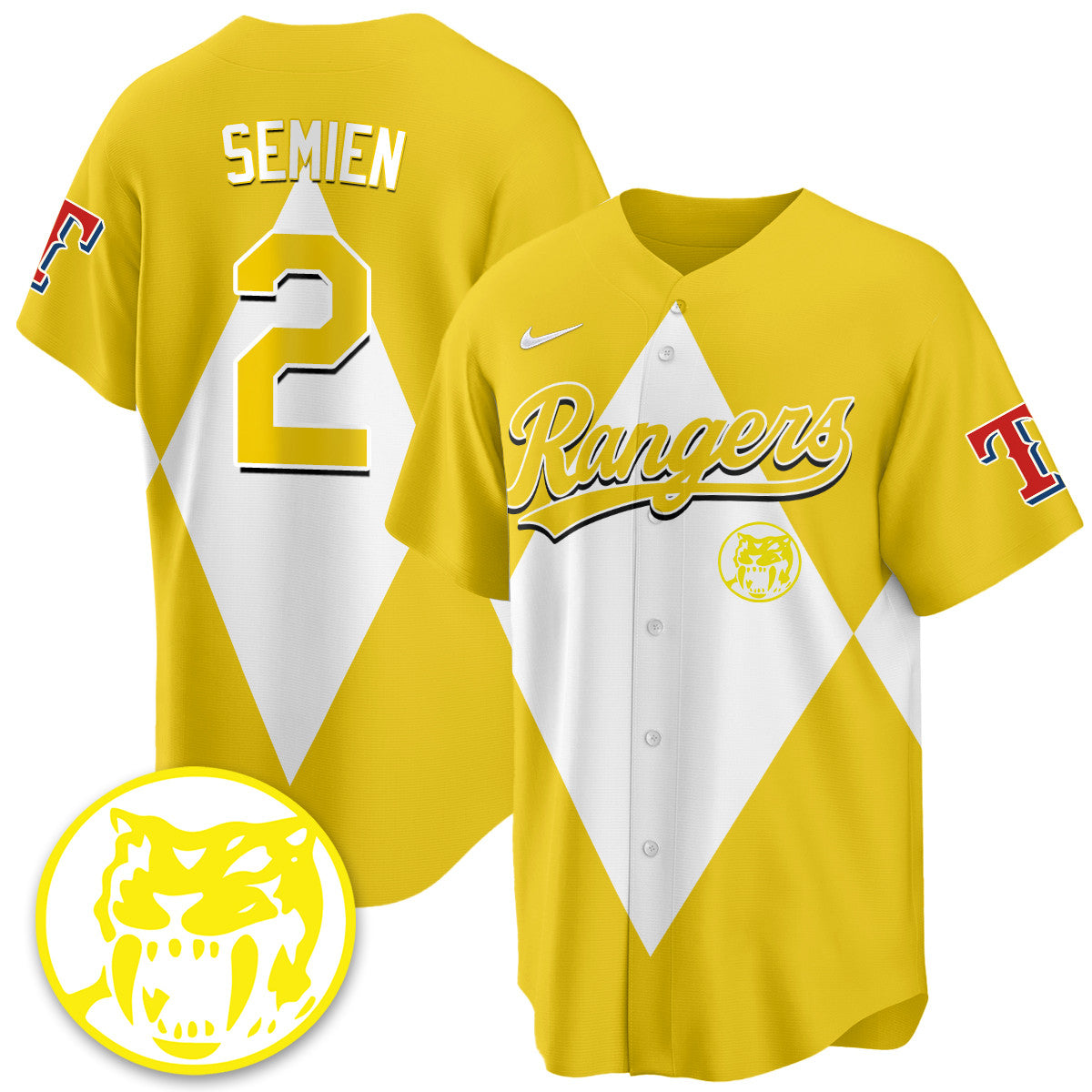 TEX Power Rangers Limited Jersey - Stitched
