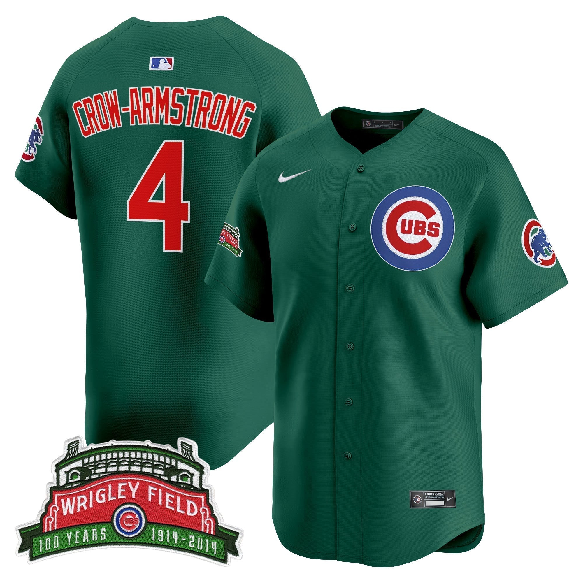 CHC Wrigley Field Style Vapor Premier Limited Jersey - Stitched