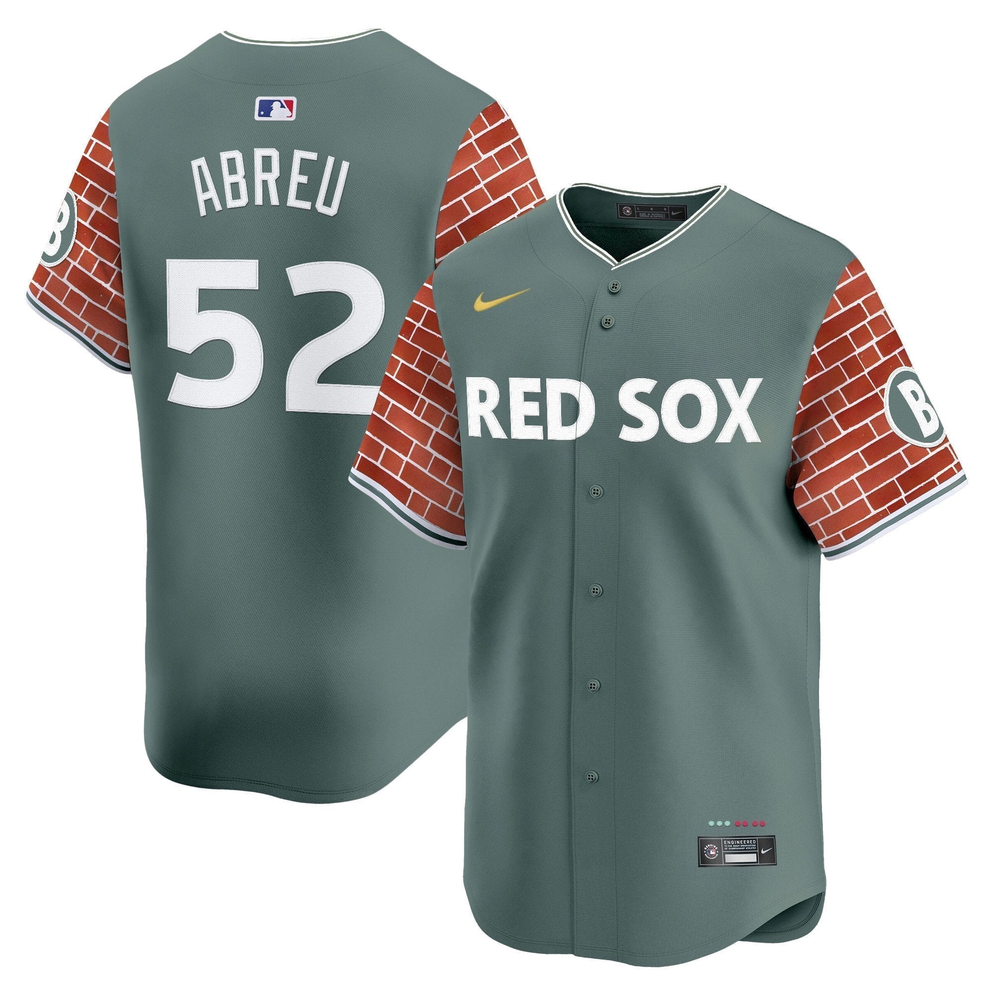 BOS 2025 Fenway Red Brick Style Vapor Premier Limited Jersey - Stitched