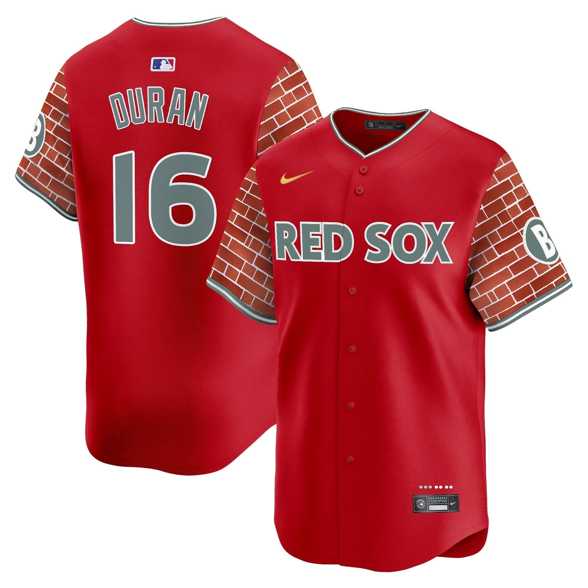 BOS 2025 Fenway Red Brick Style Vapor Premier Limited Jersey - Stitched