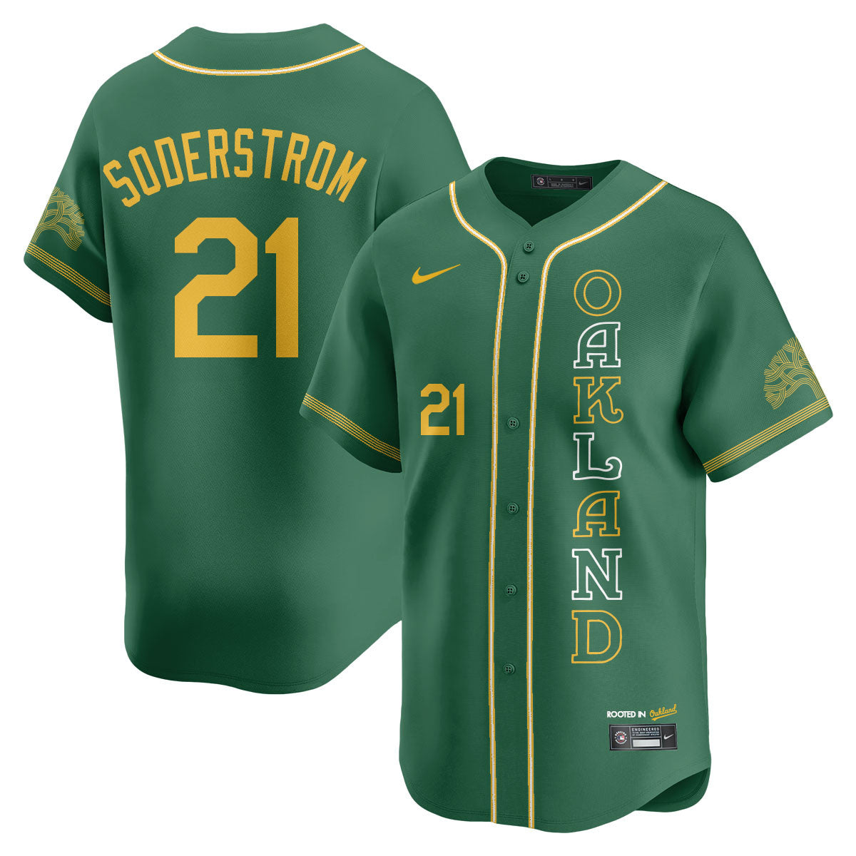 OAK City Connect Concept Jersey - Stitched