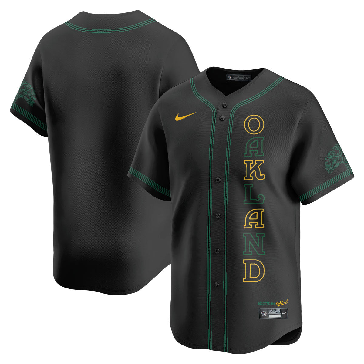 OAK City Connect Concept Jersey - Stitched