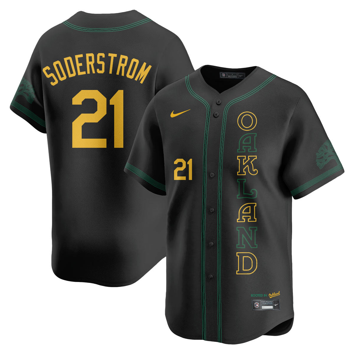 OAK City Connect Concept Jersey - Stitched