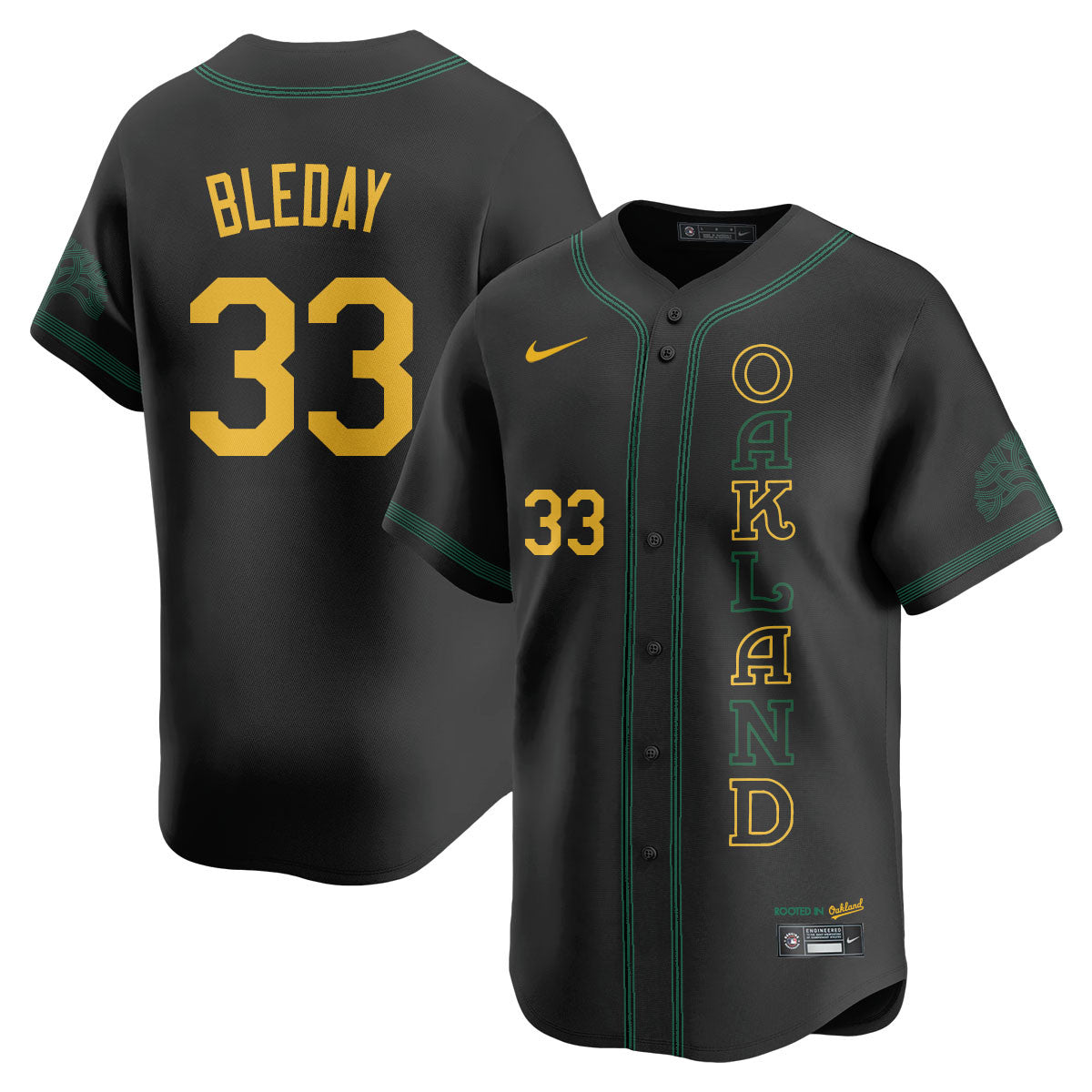 OAK City Connect Concept Jersey - Stitched