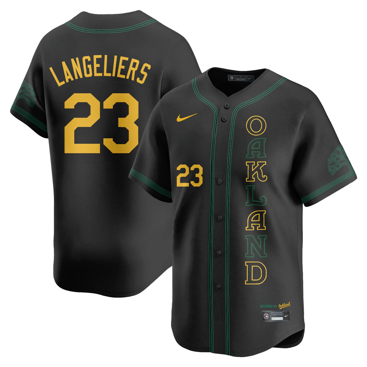 OAK City Connect Concept Jersey - Stitched