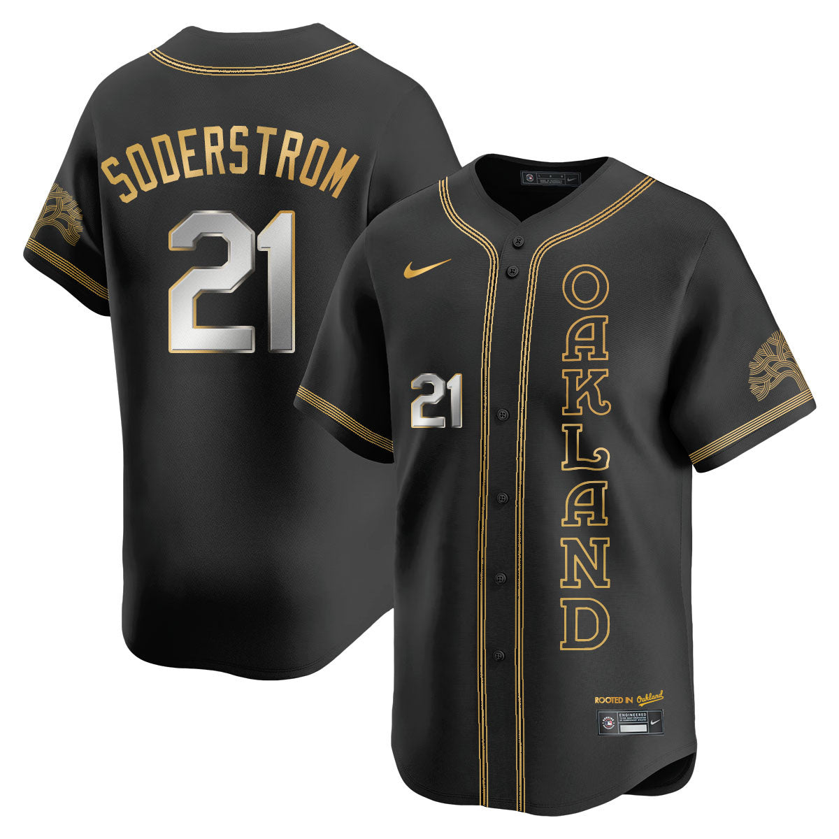 OAK City Connect Concept Jersey - Stitched