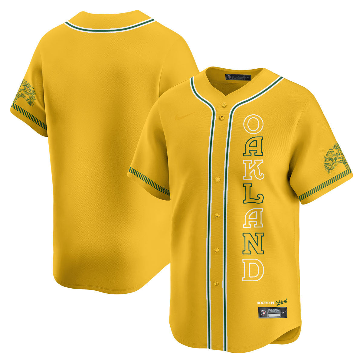 OAK City Connect Concept Jersey - Stitched