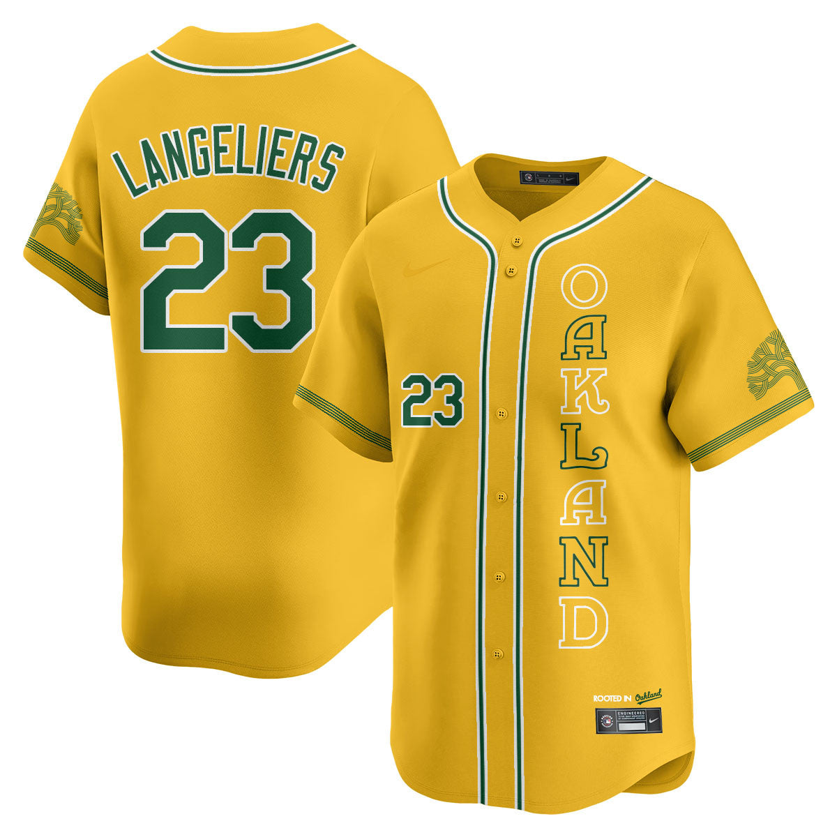 OAK City Connect Concept Jersey - Stitched