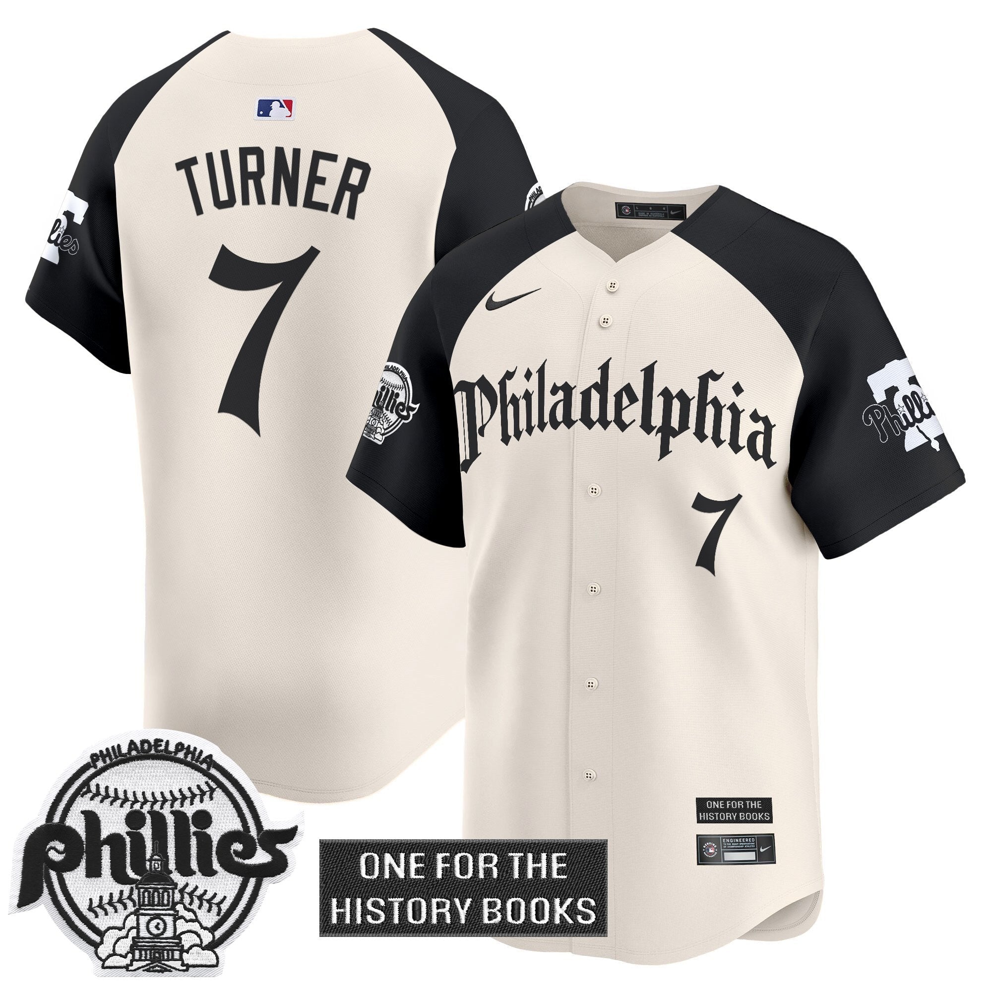 Phillies 'Retro Newspaper Edition' Vapor Premier Limited Jersey - Stitched