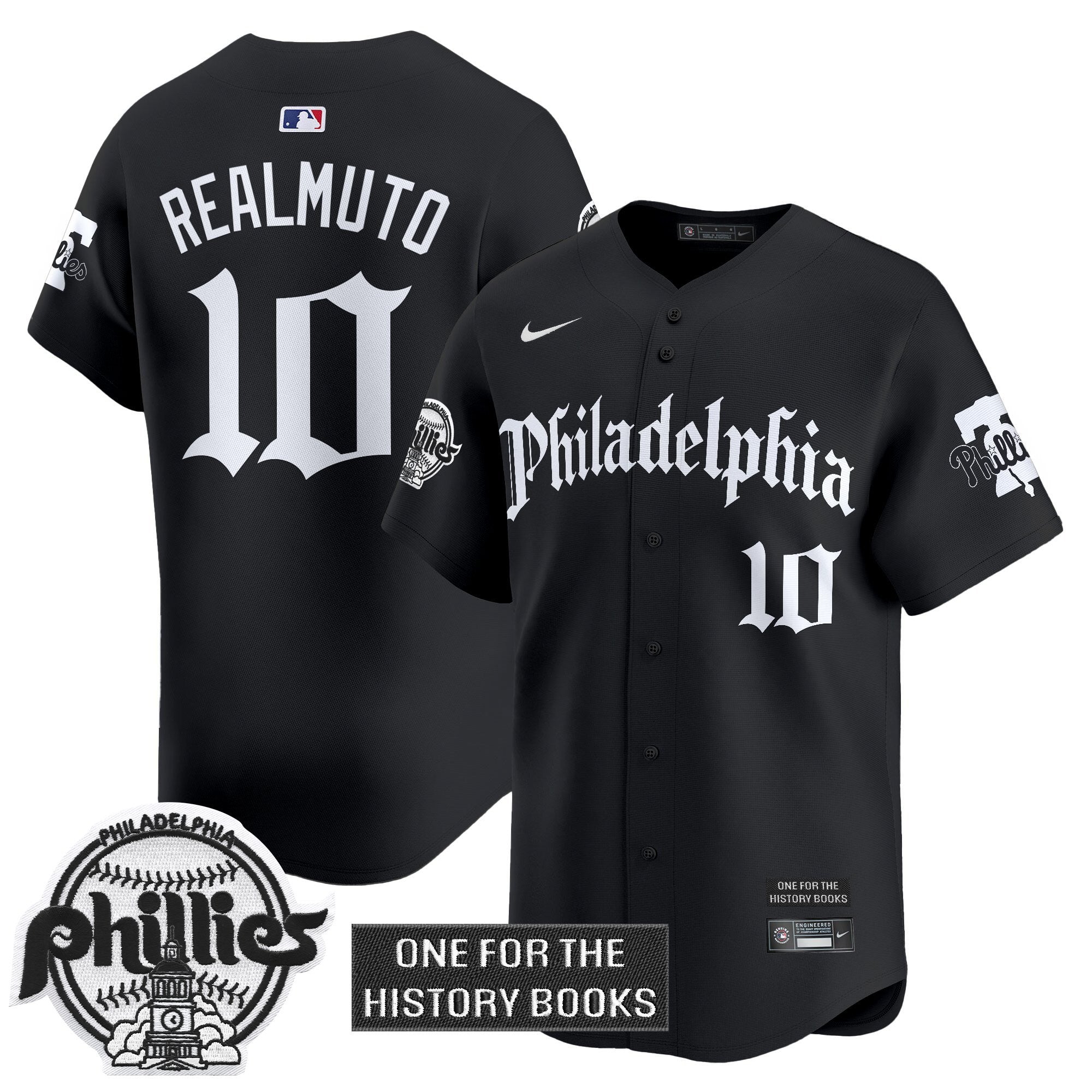 Phillies 'Retro Newspaper Edition' Vapor Premier Limited Jersey - Stitched