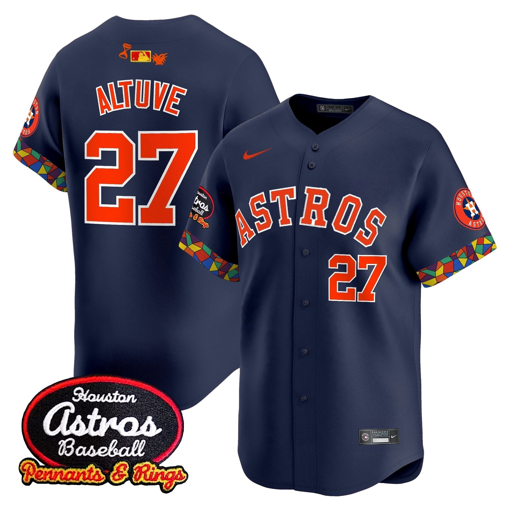 HOU x El Tiempo Cantina Vapor Premier Limited Jersey - Stitched