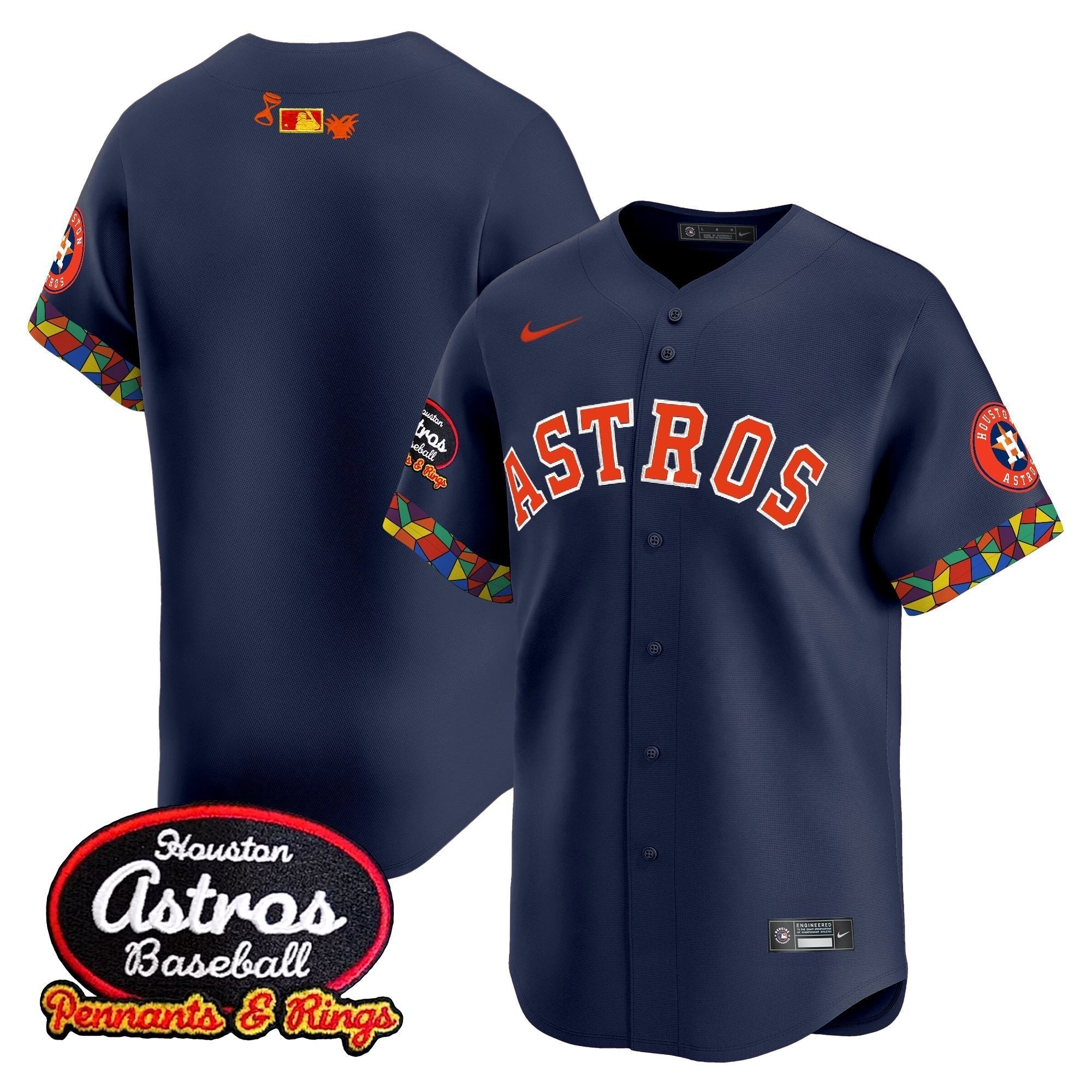 HOU x El Tiempo Cantina Vapor Premier Limited Jersey - Stitched