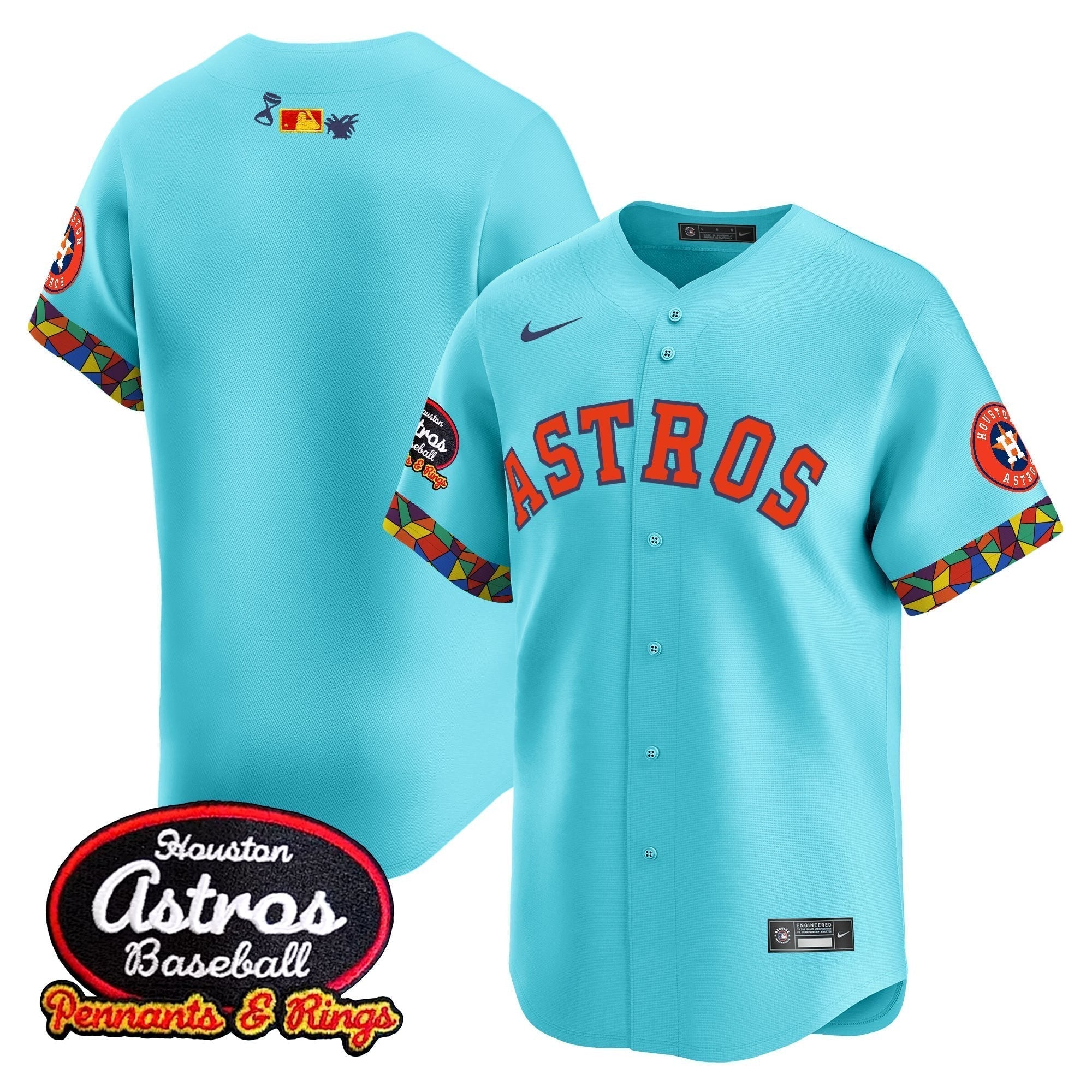 HOU x El Tiempo Cantina Vapor Premier Limited Jersey - Stitched