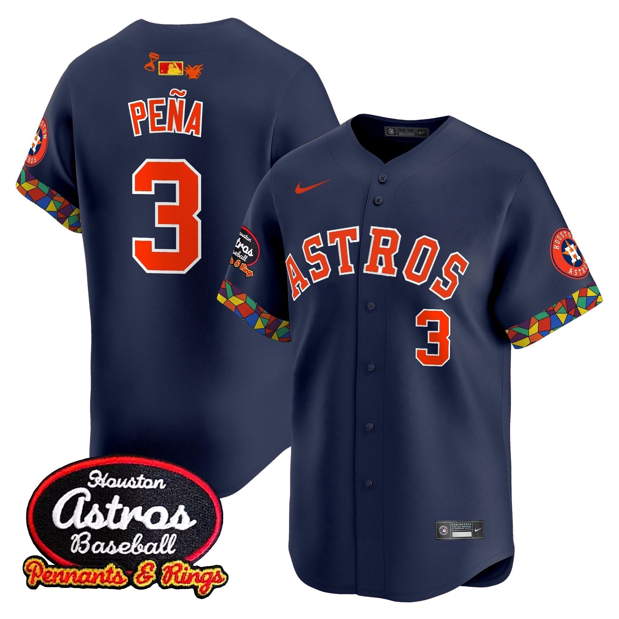 HOU x El Tiempo Cantina Vapor Premier Limited Jersey - Stitched