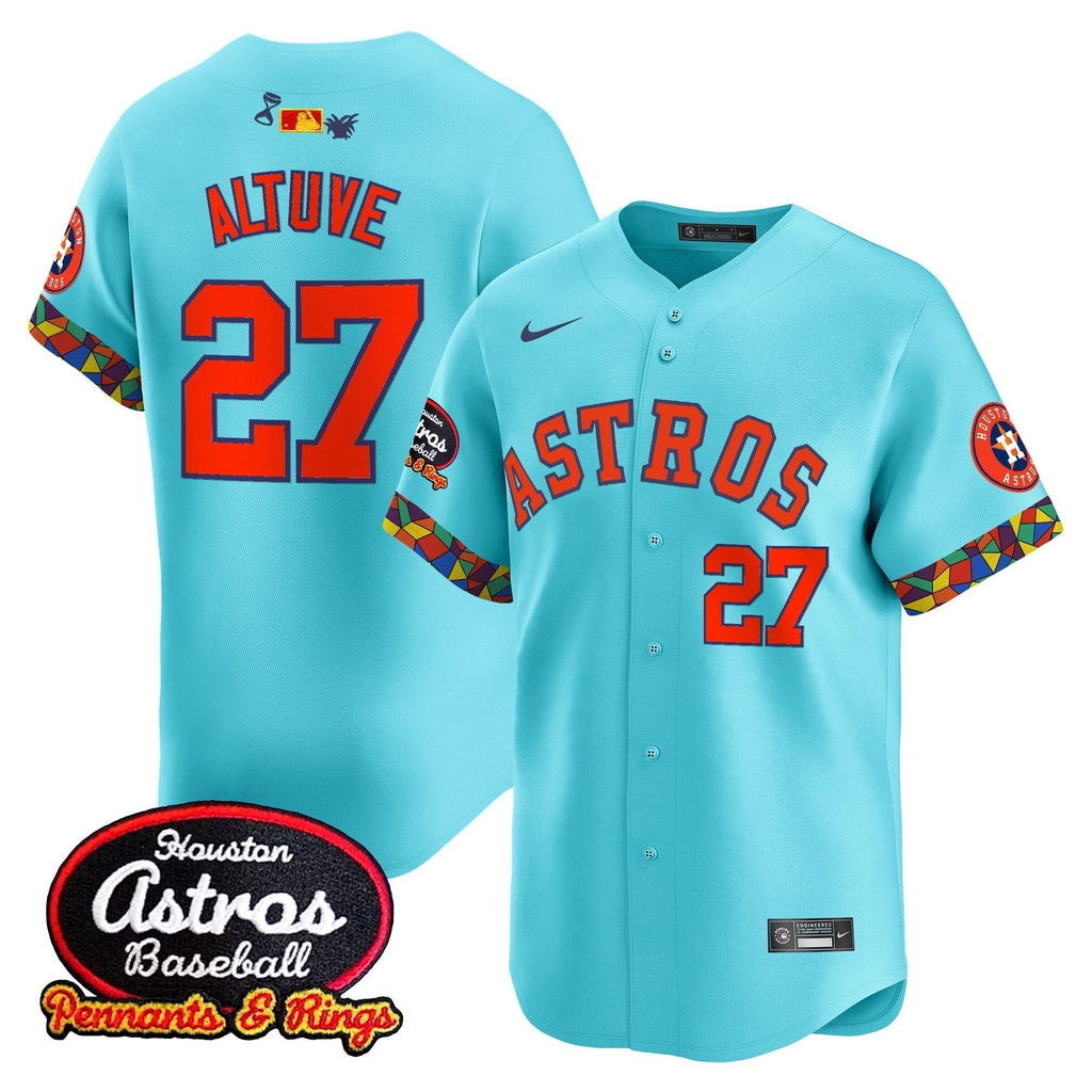 HOU x El Tiempo Cantina Vapor Premier Limited Jersey - Stitched