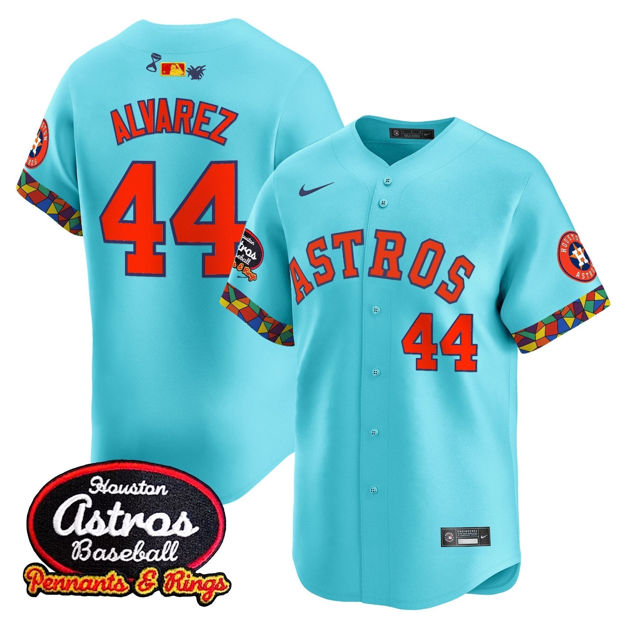 HOU x El Tiempo Cantina Vapor Premier Limited Jersey - Stitched