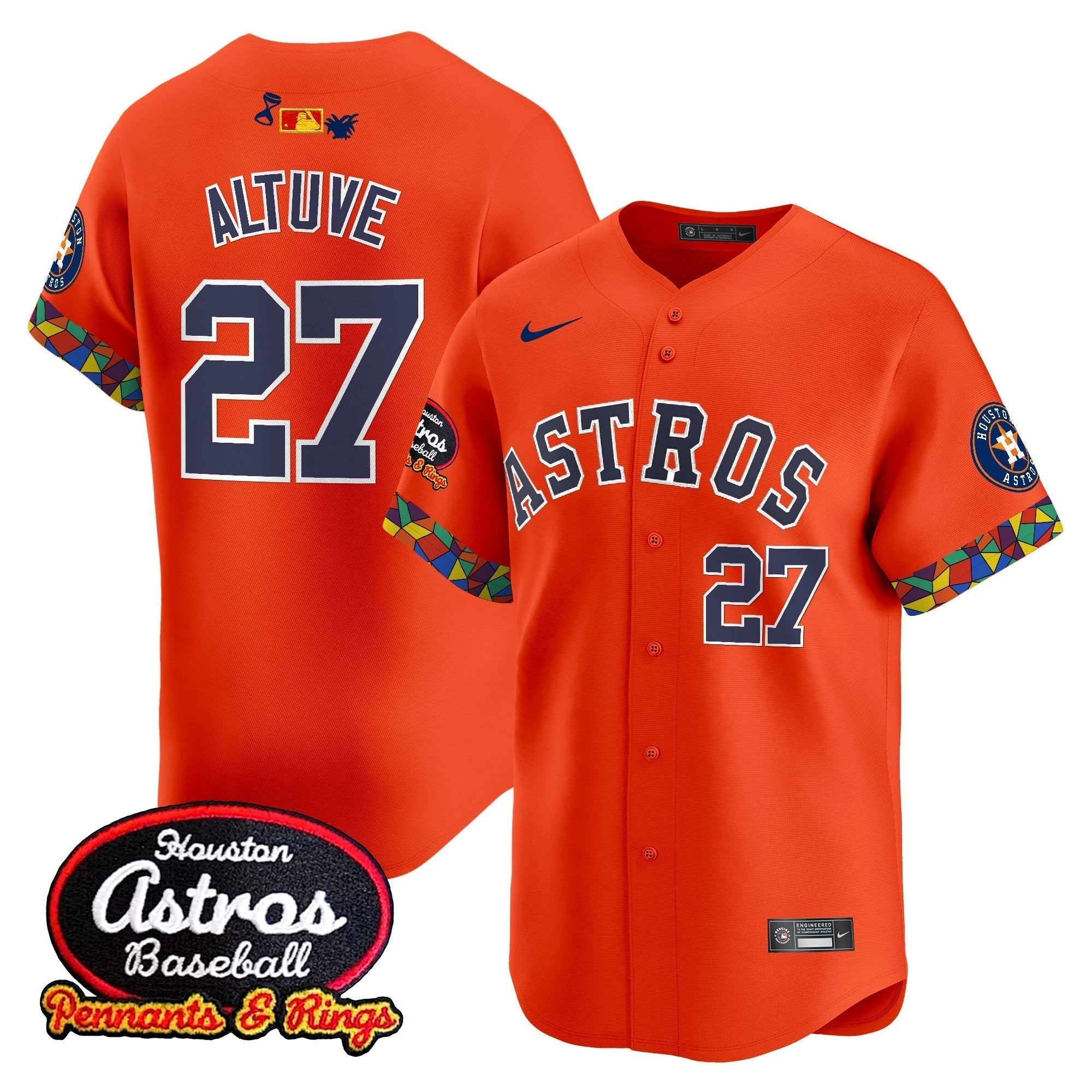HOU x El Tiempo Cantina Vapor Premier Limited Jersey - Stitched