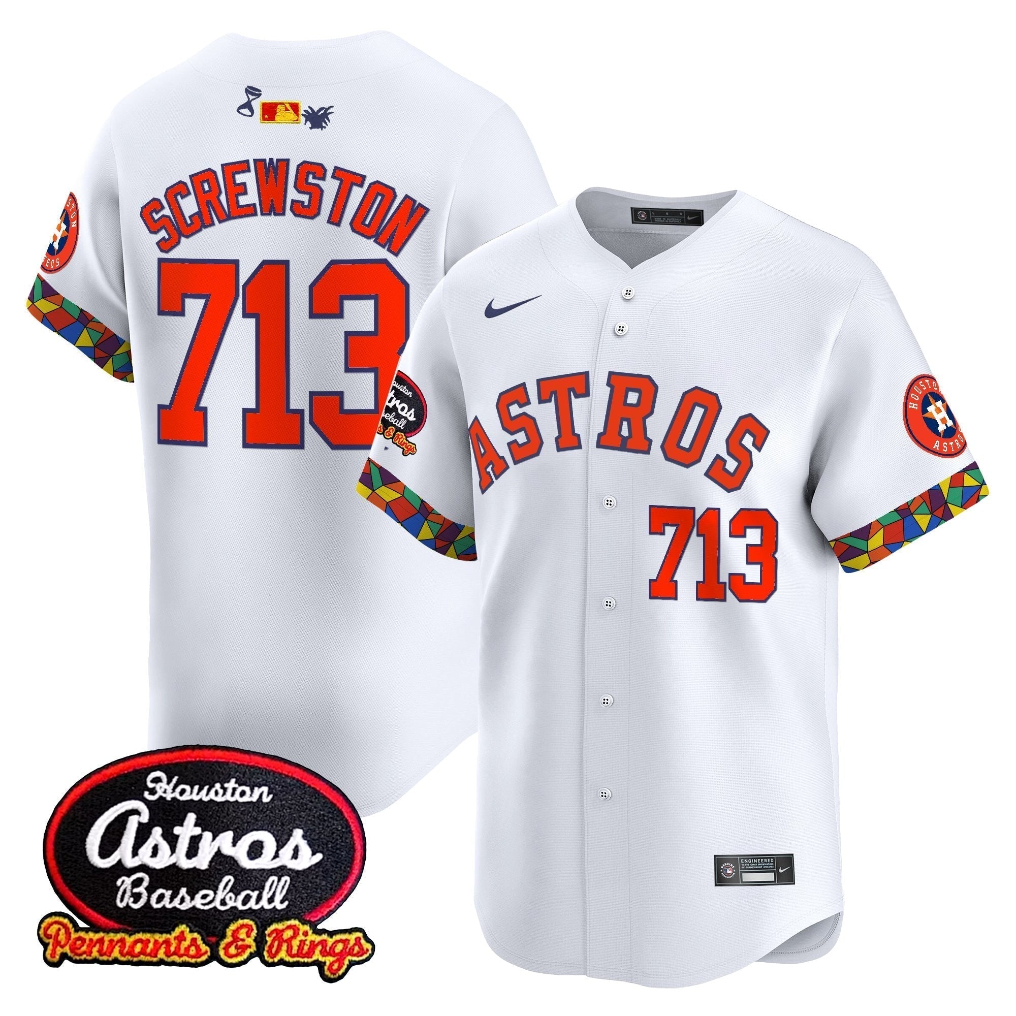 HOU x El Tiempo Cantina Vapor Premier Limited Jersey - Stitched